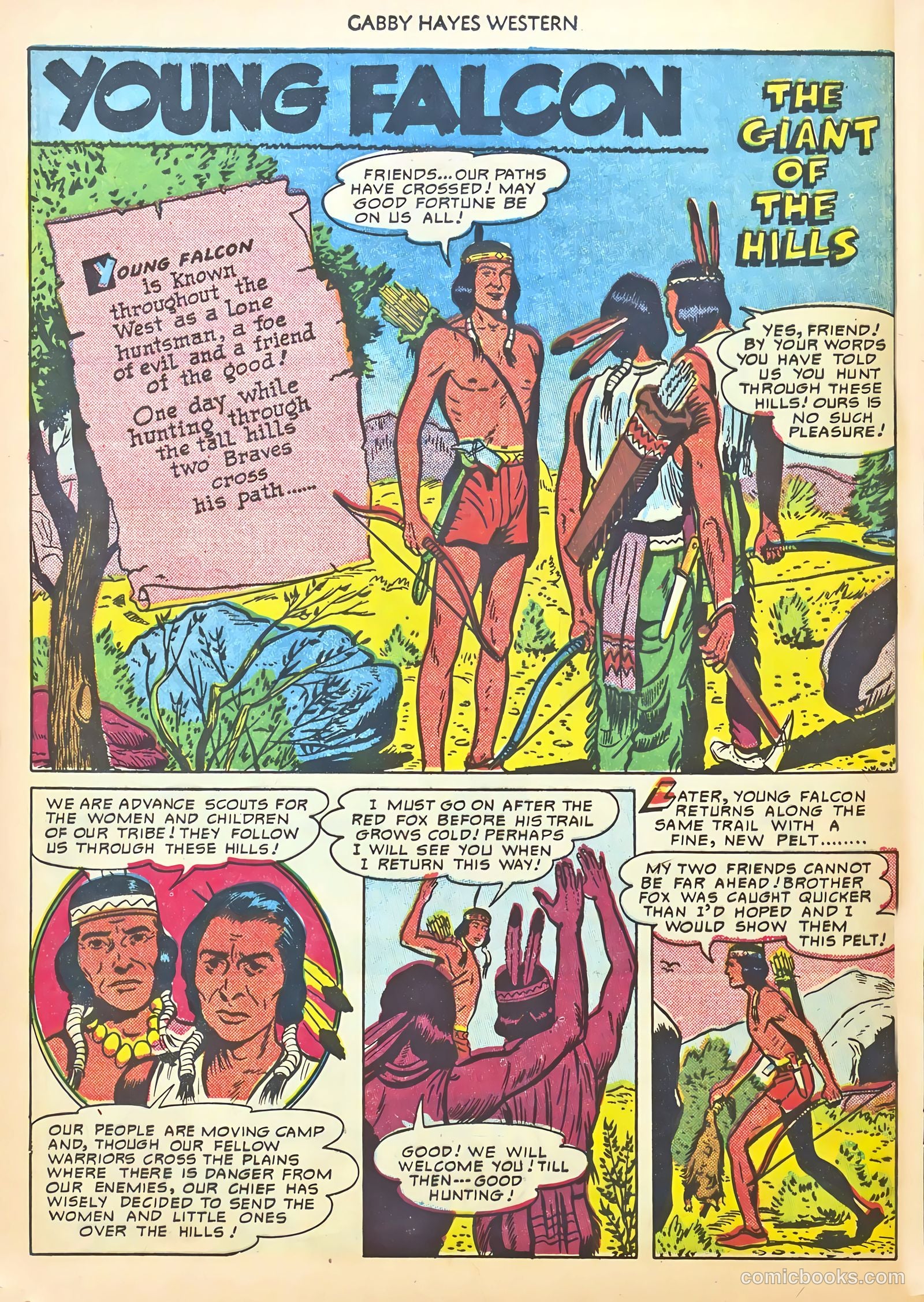 Gabby Hayes Western #25 (1950) — page 36 of 52