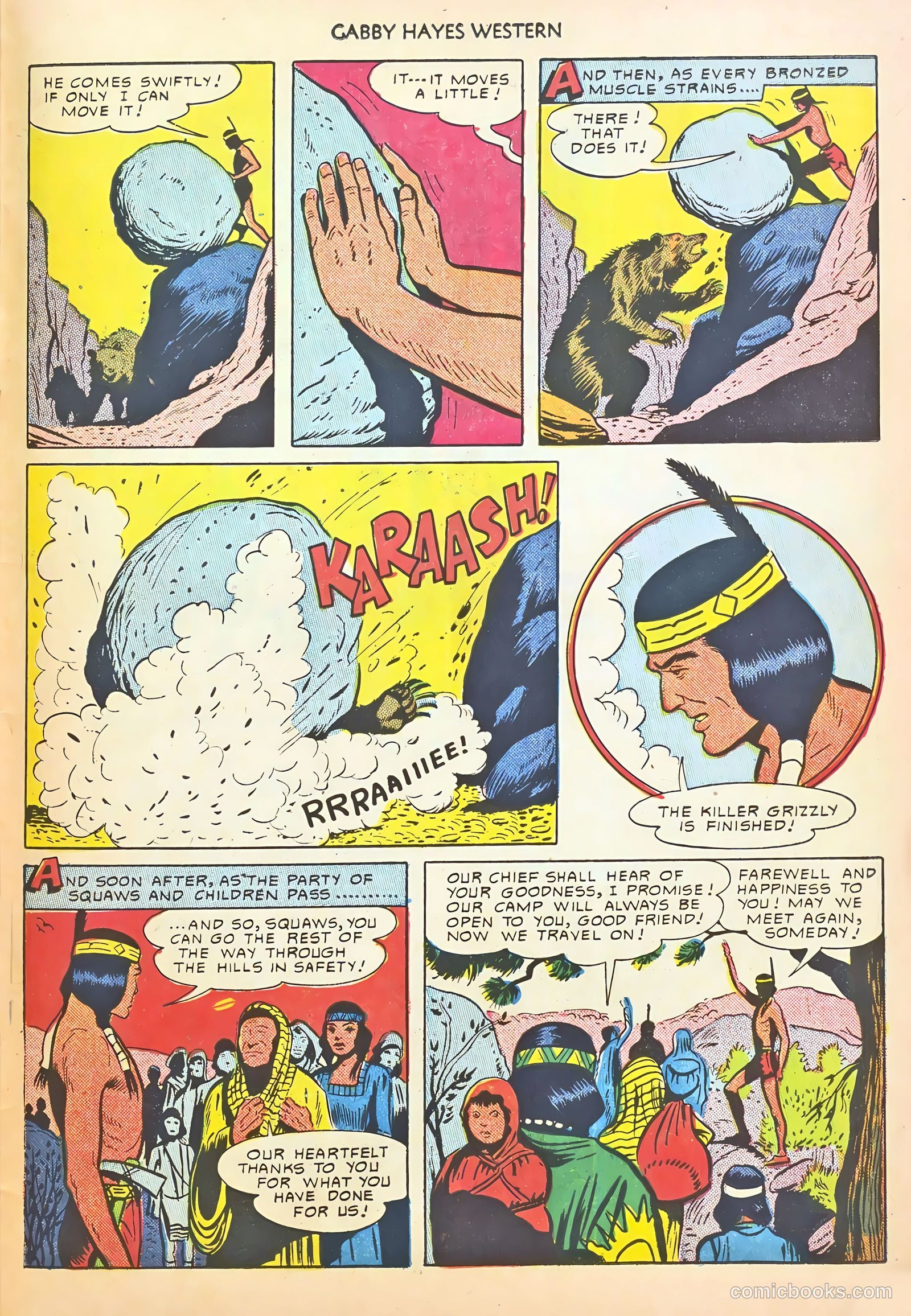 Gabby Hayes Western #25 (1950) — page 39 of 52