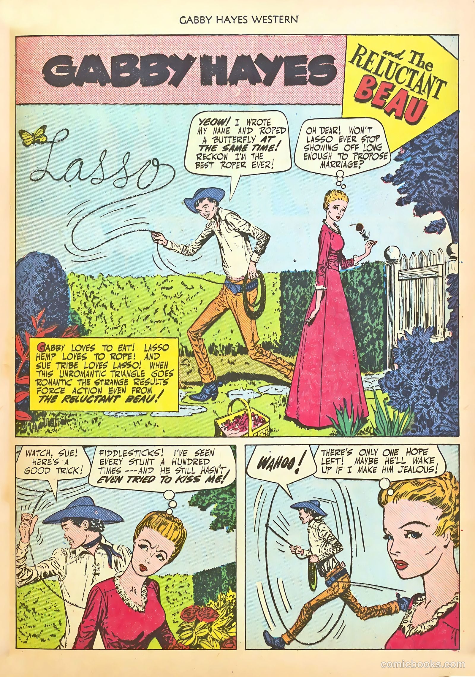 Gabby Hayes Western #25 (1950) — page 41 of 52