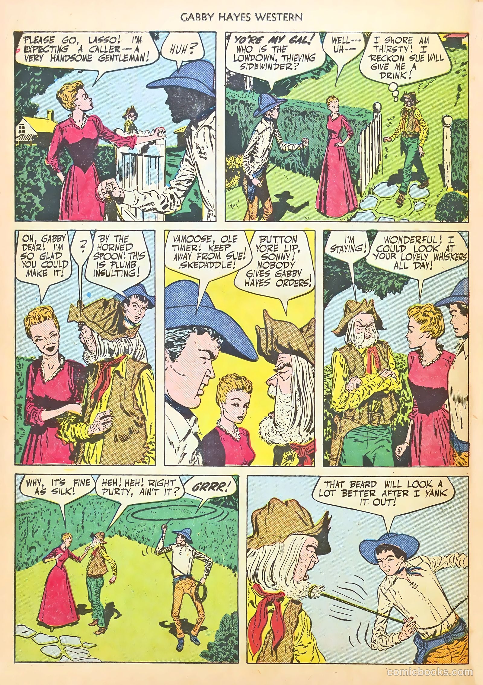 Gabby Hayes Western #25 (1950) — page 42 of 52