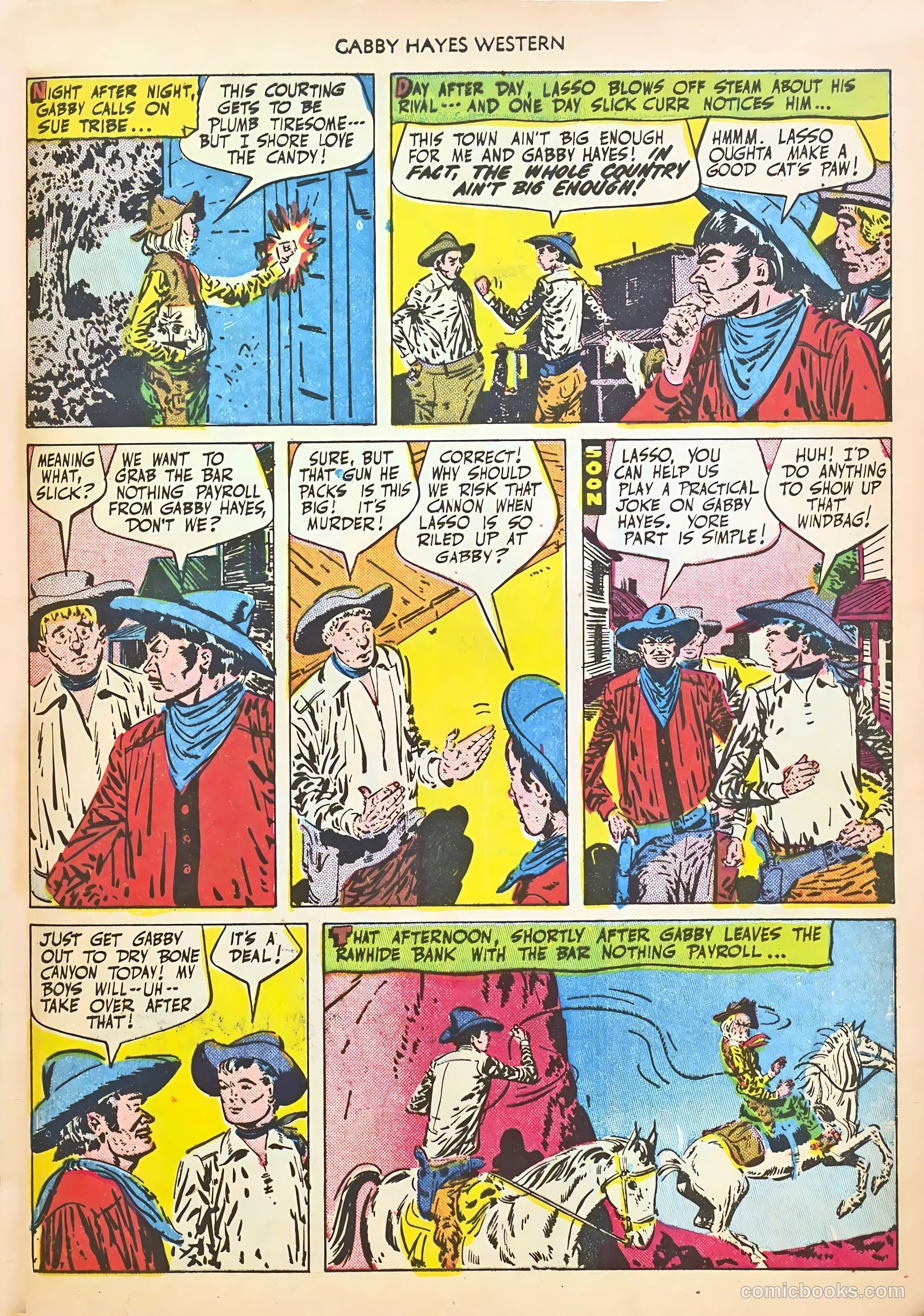 Gabby Hayes Western #25 (1950) — page 45 of 52