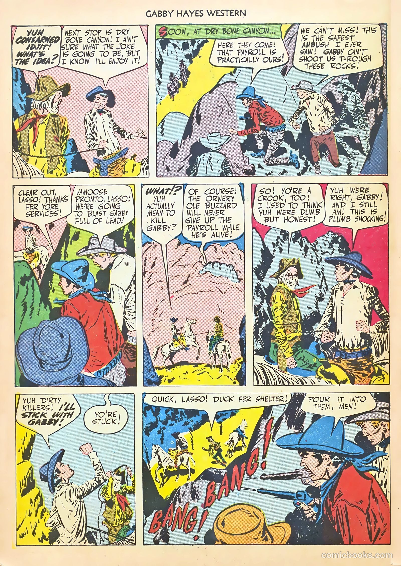 Gabby Hayes Western #25 (1950) — page 46 of 52