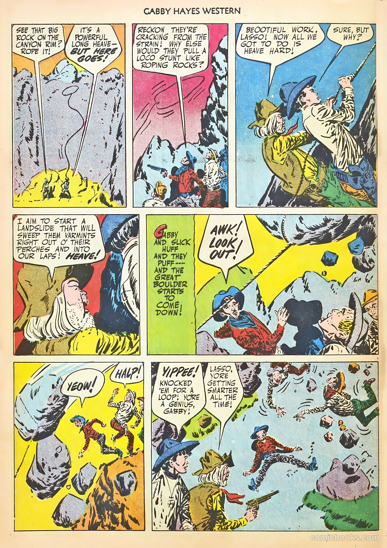 Gabby Hayes Western #25 (1950) — page 48 of 52