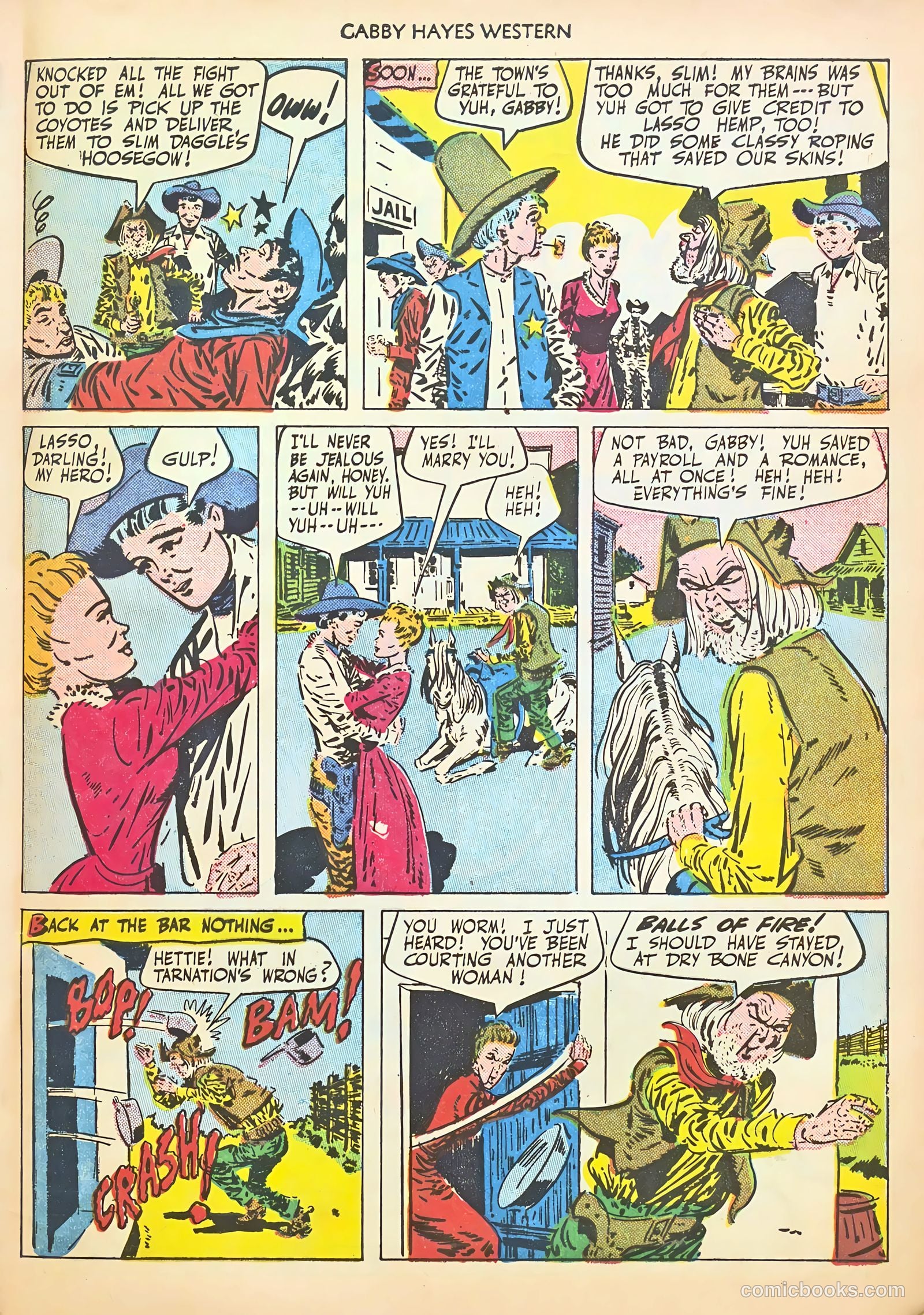 Gabby Hayes Western #25 (1950) — page 49 of 52
