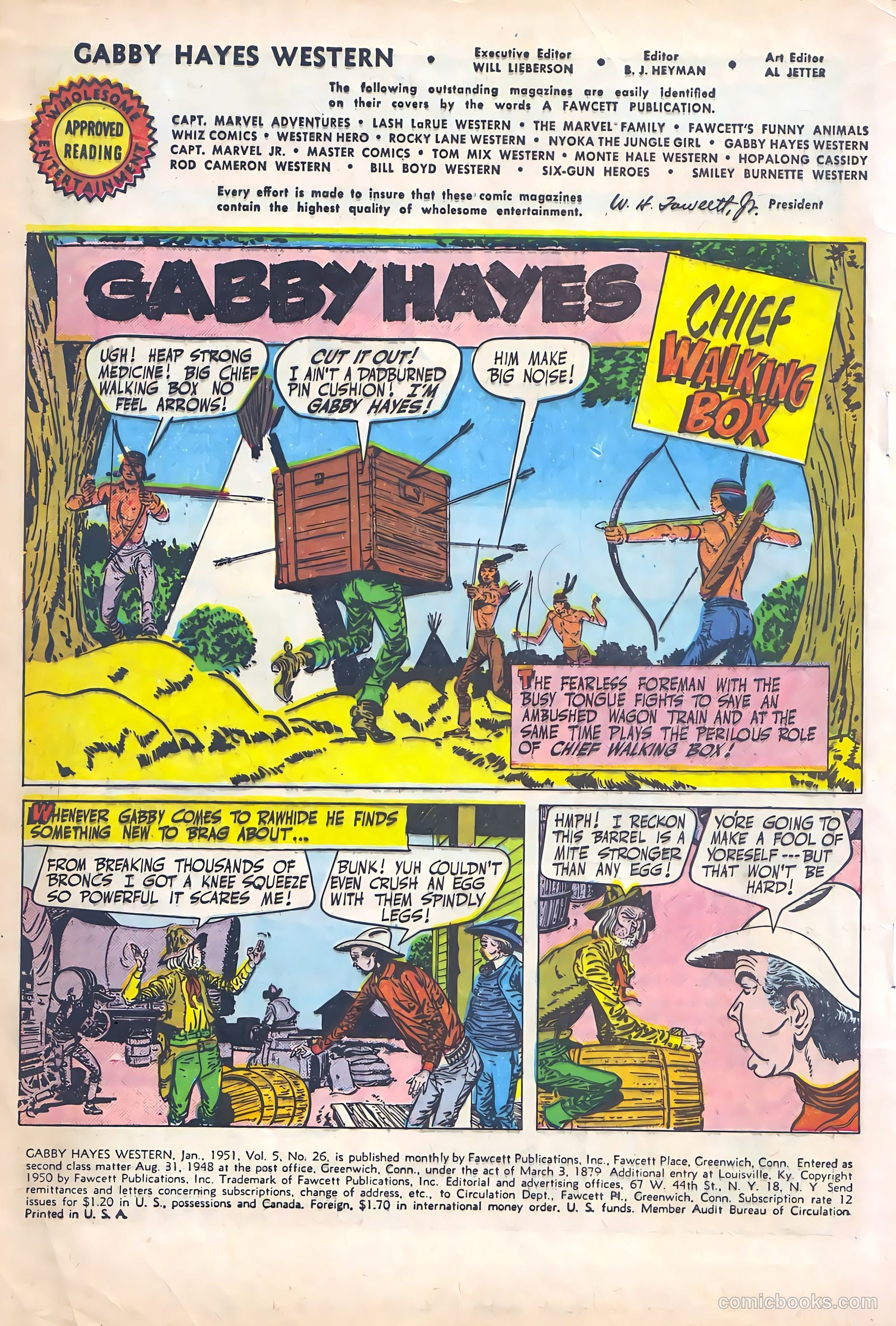 Gabby Hayes Western #26 (1951) — page 4 of 52