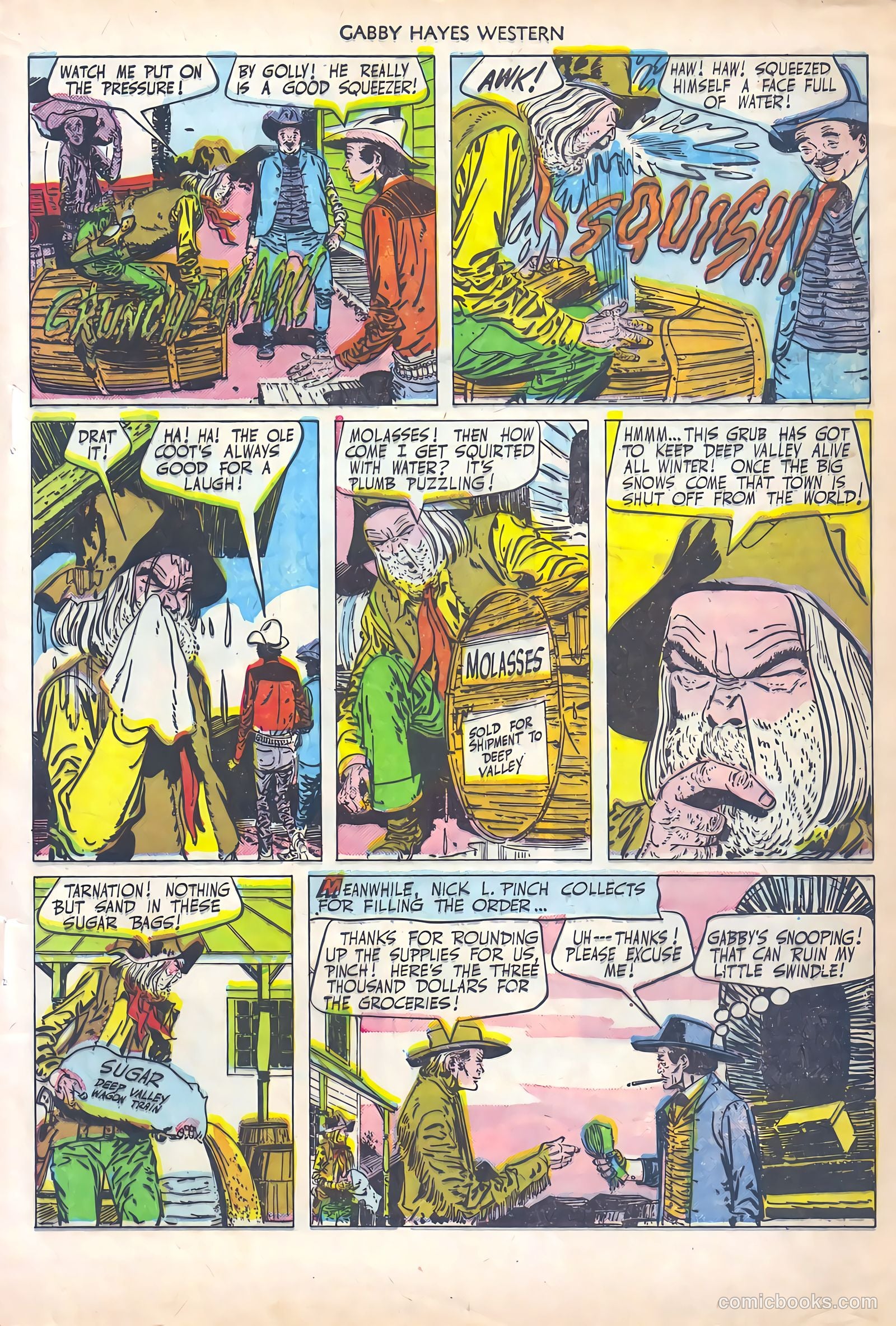 Gabby Hayes Western #26 (1951) — page 5 of 52