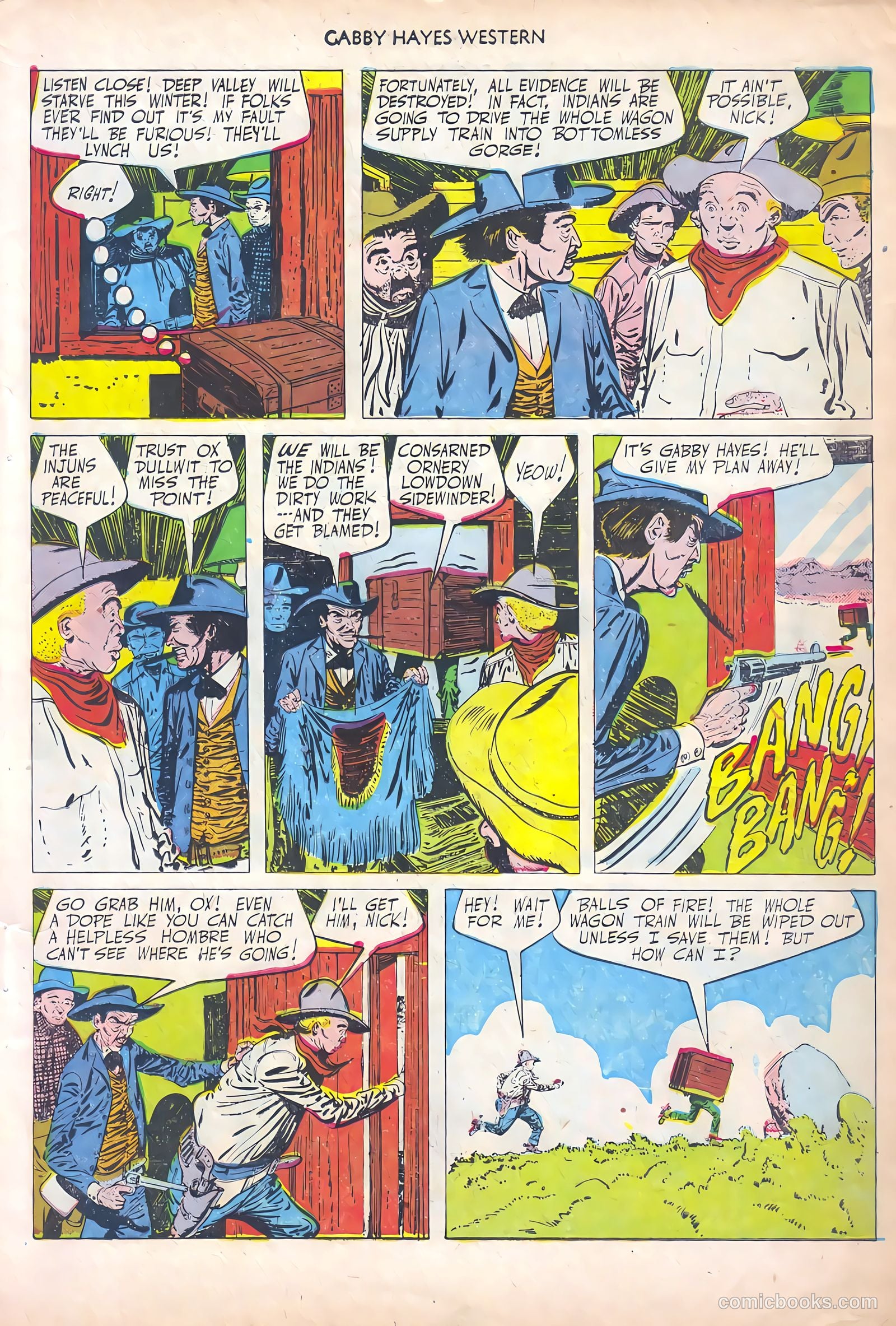 Gabby Hayes Western #26 (1951) — page 7 of 52