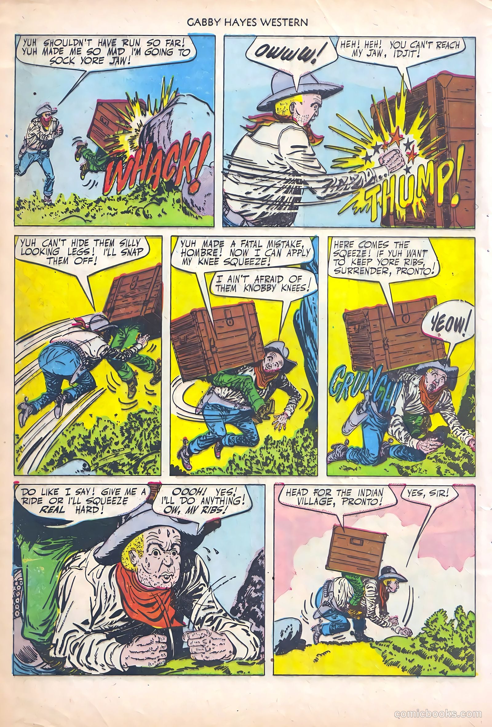 Gabby Hayes Western #26 (1951) — page 8 of 52