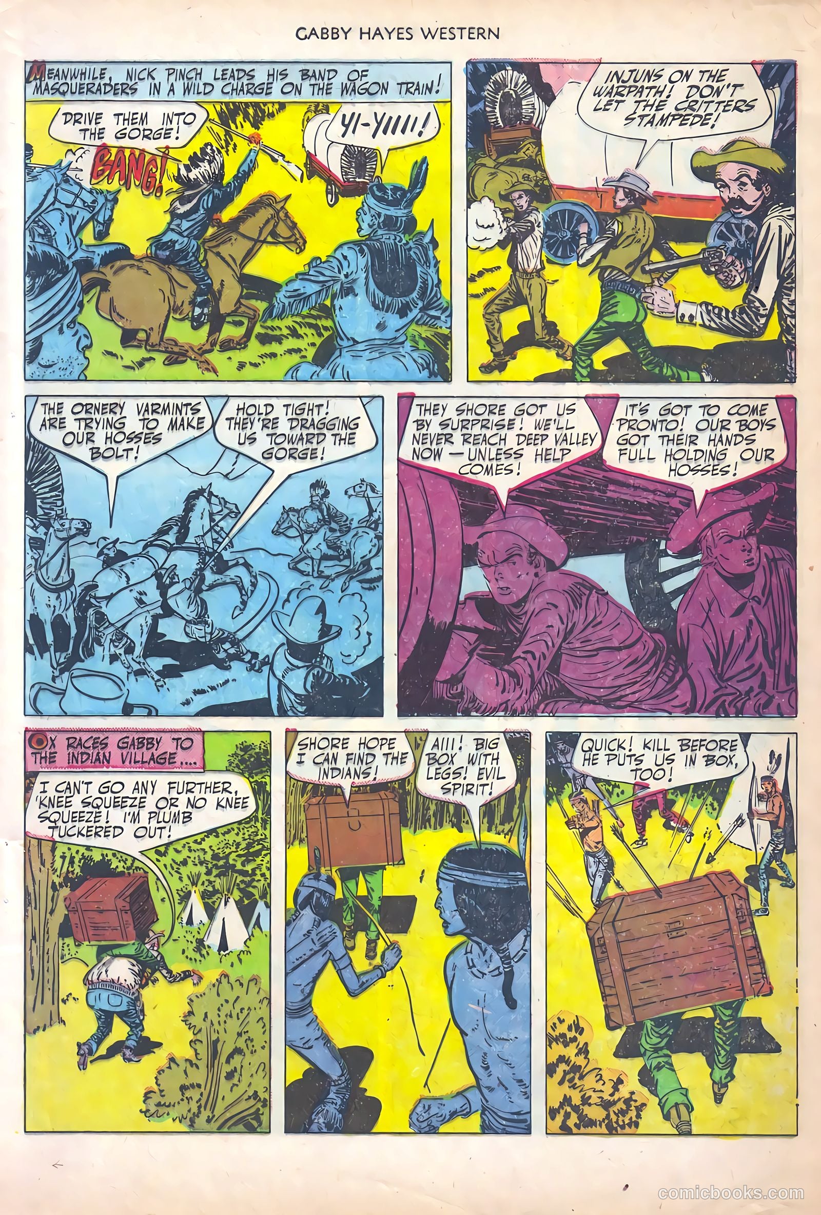 Gabby Hayes Western #26 (1951) — page 9 of 52