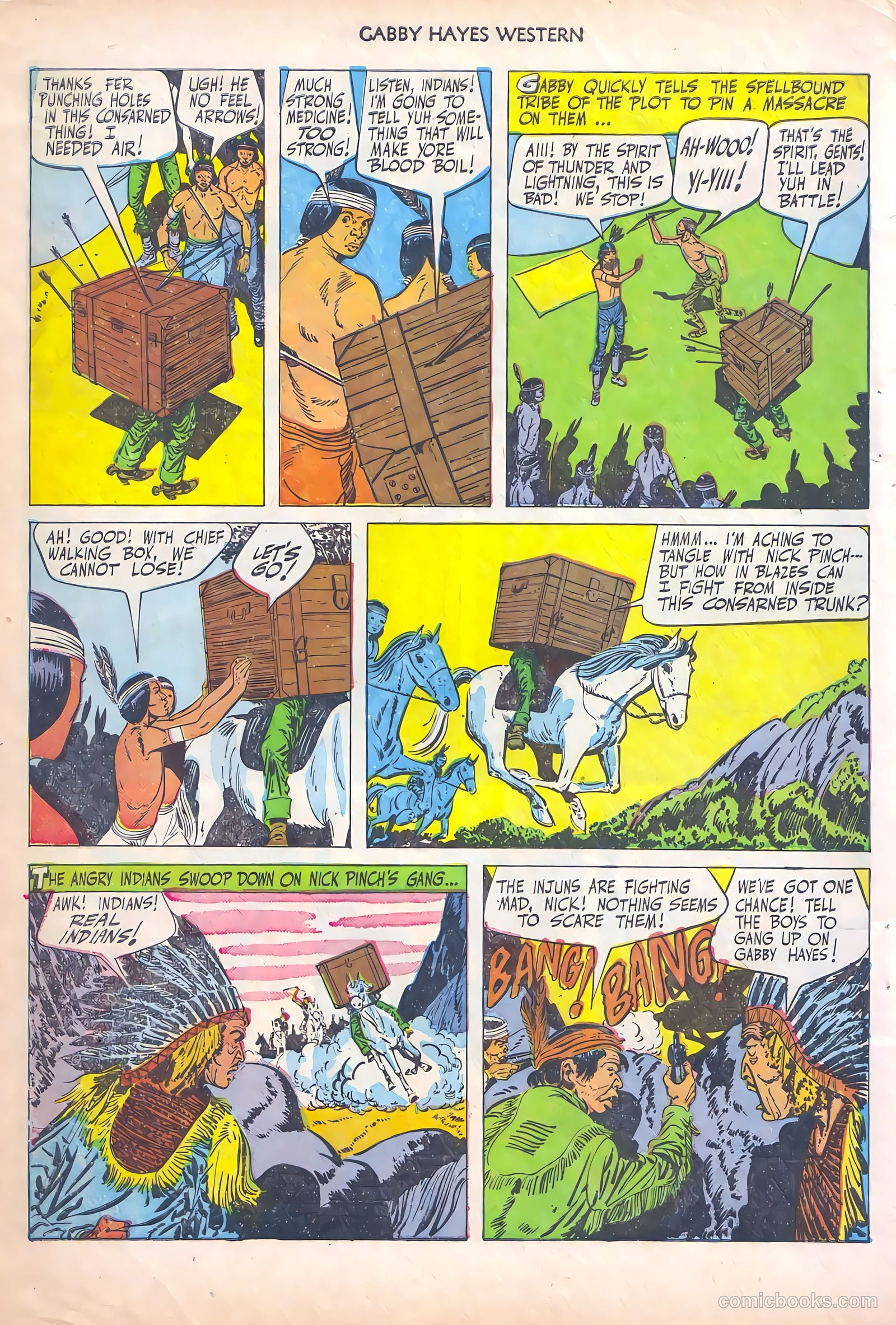 Gabby Hayes Western #26 (1951) — page 10 of 52