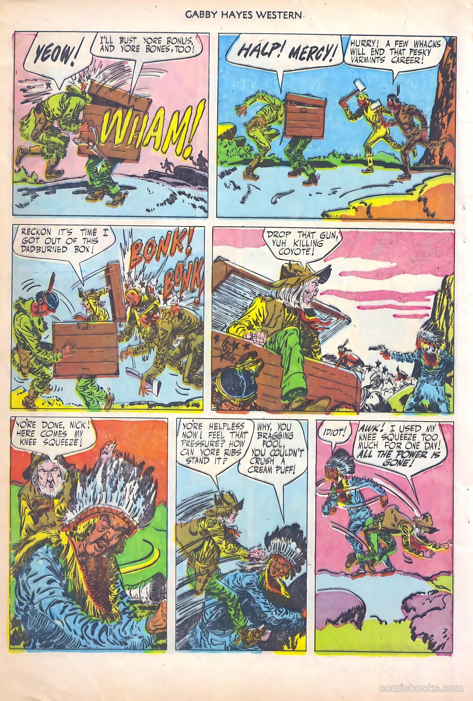 Gabby Hayes Western #26 (1951) — page 12 of 52