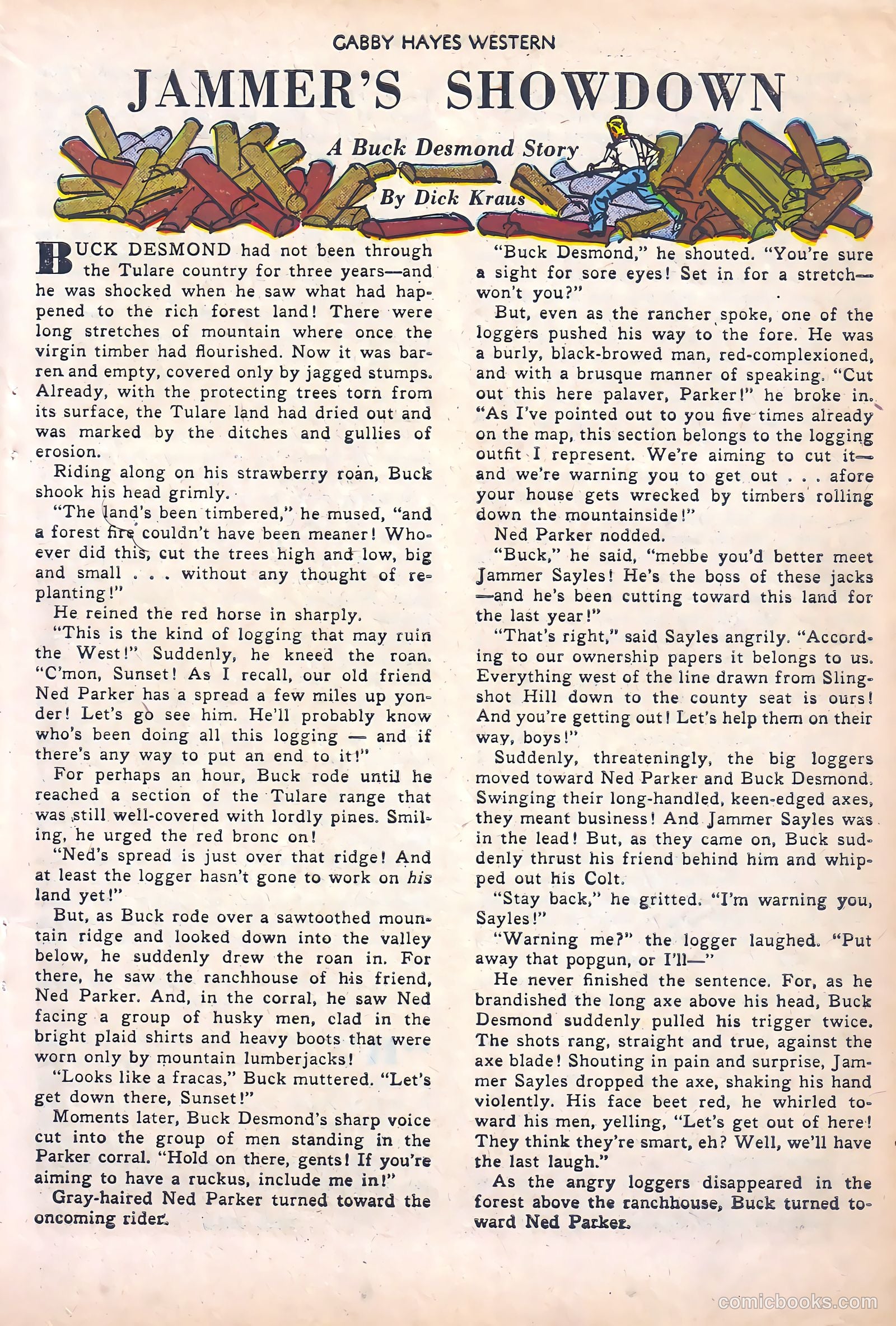 Gabby Hayes Western #26 (1951) — page 19 of 52