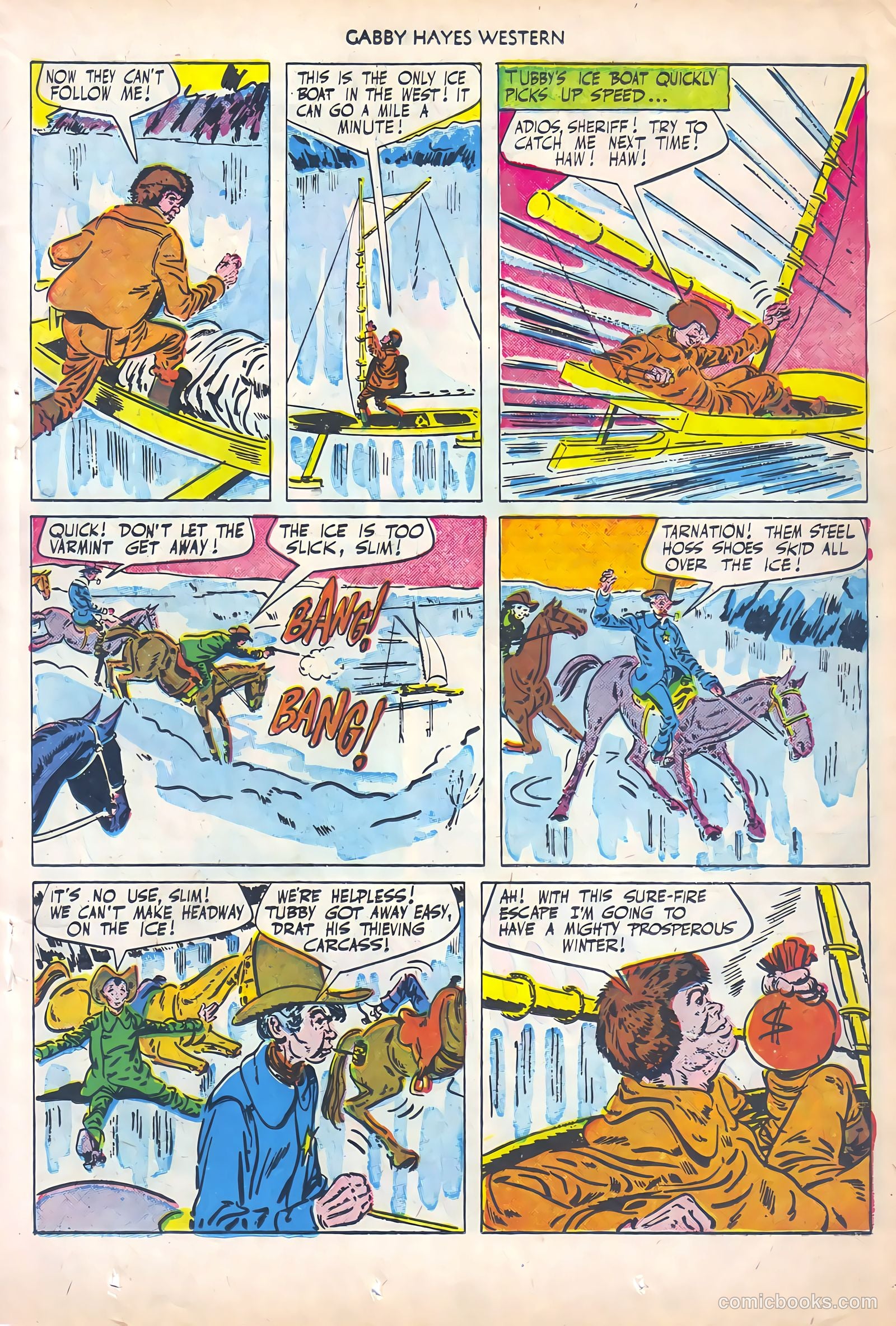 Gabby Hayes Western #26 (1951) — page 23 of 52