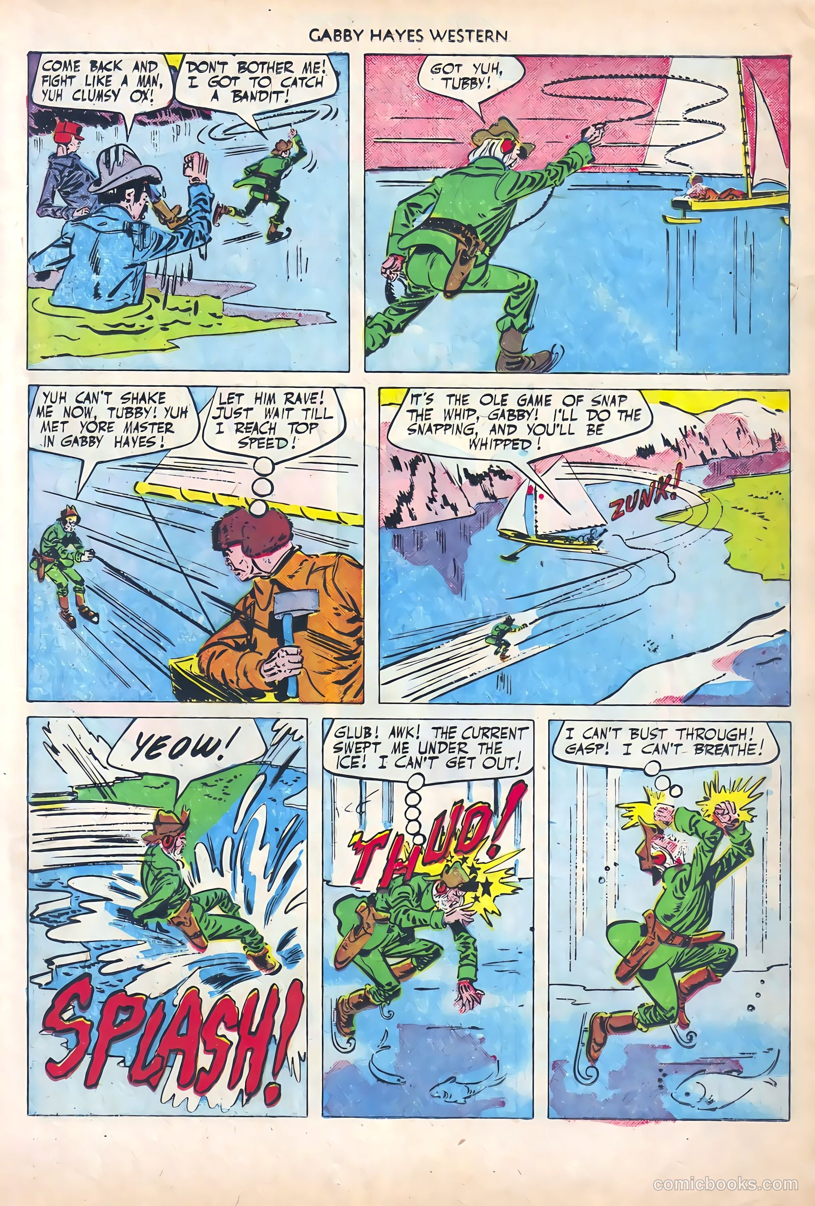 Gabby Hayes Western #26 (1951) — page 25 of 52