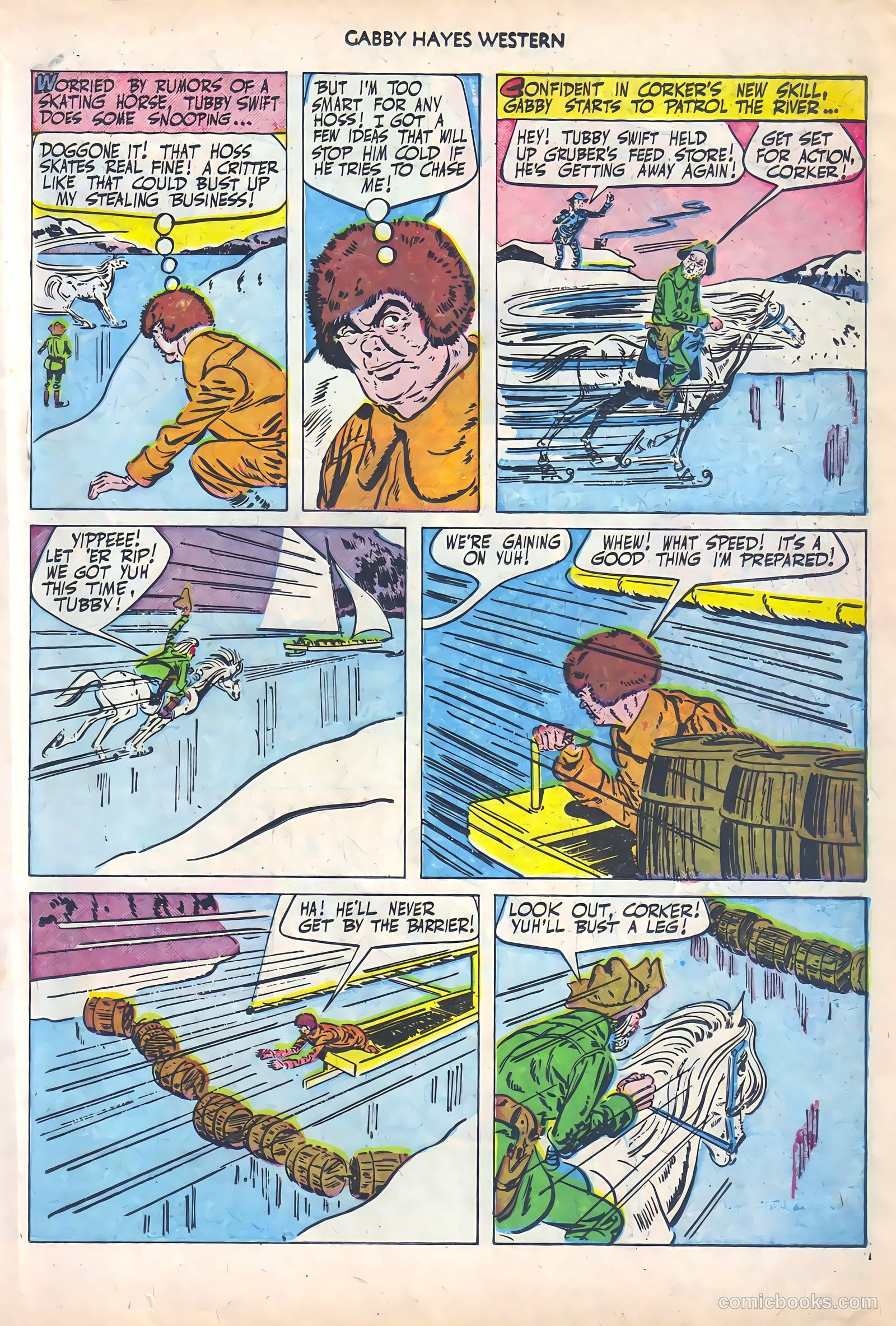 Gabby Hayes Western #26 (1951) — page 27 of 52