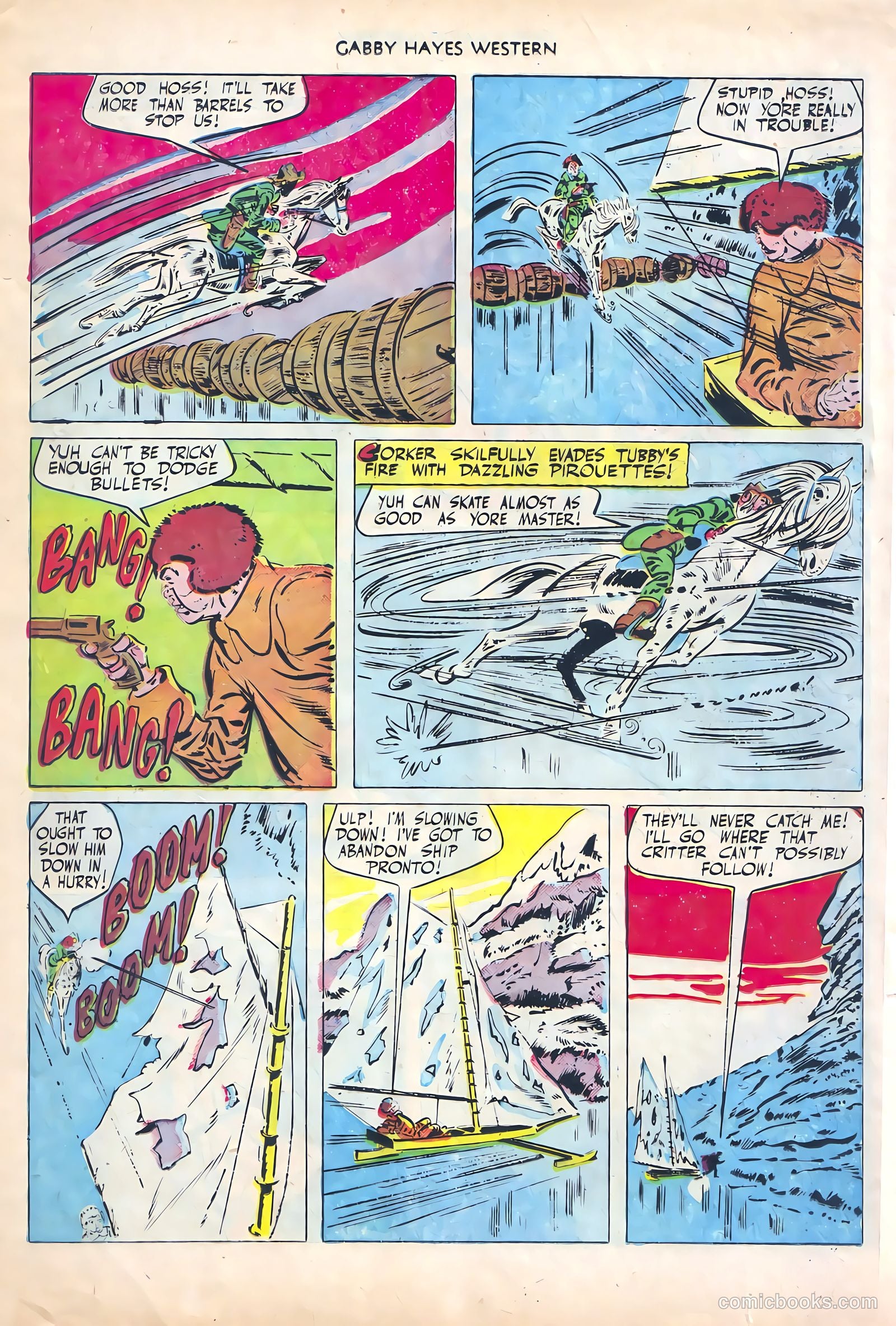 Gabby Hayes Western #26 (1951) — page 28 of 52