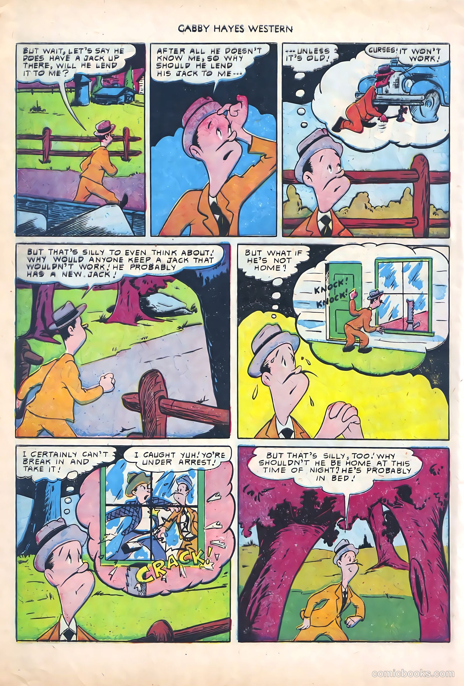 Gabby Hayes Western #26 (1951) — page 32 of 52
