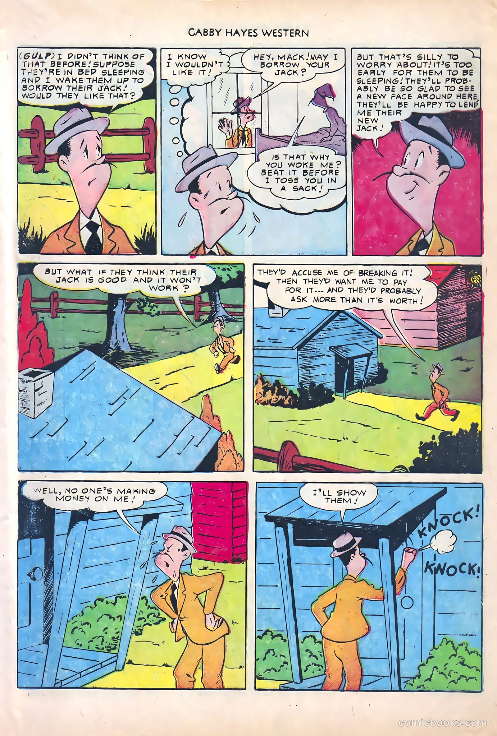 Gabby Hayes Western #26 (1951) — page 33 of 52