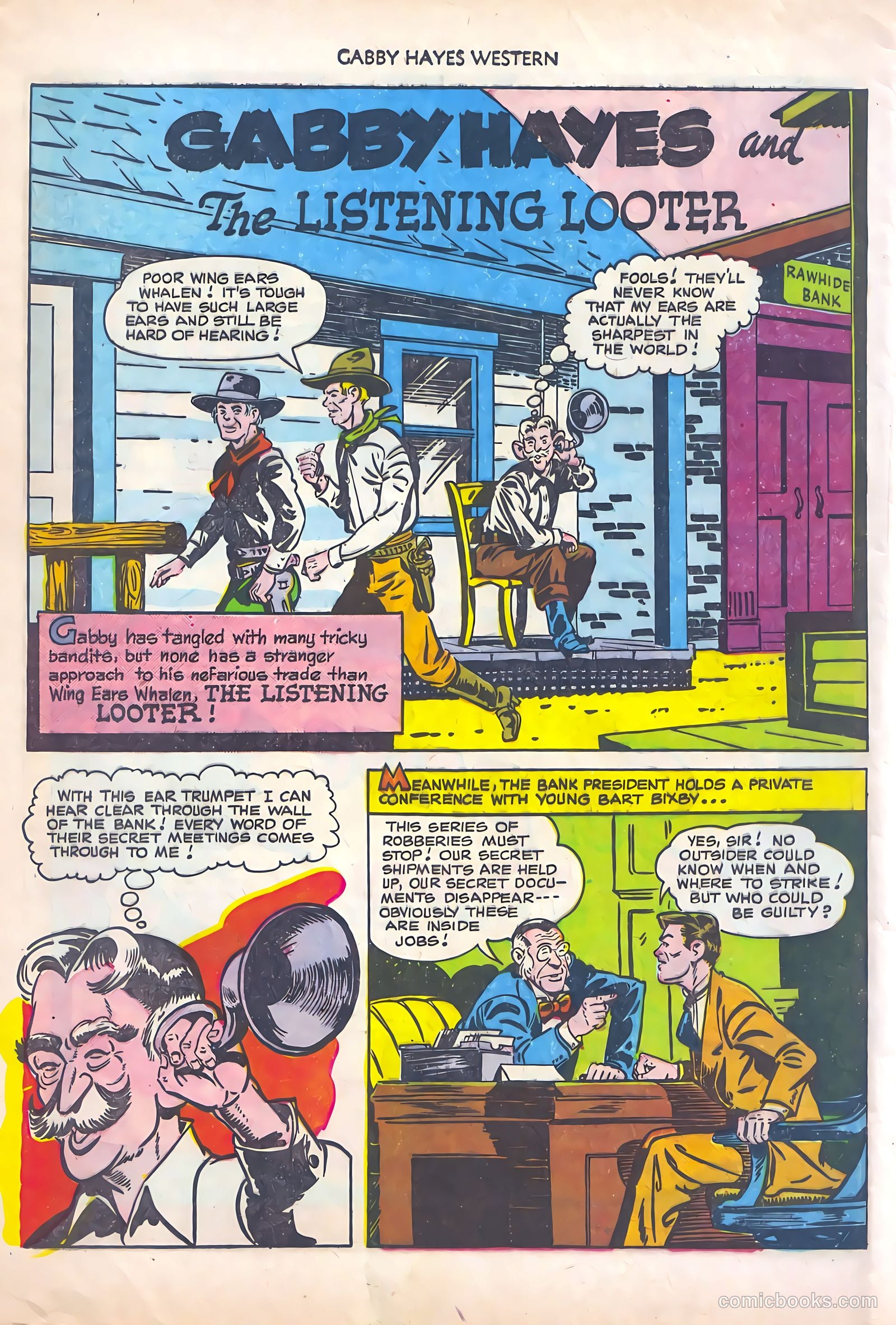 Gabby Hayes Western #26 (1951) — page 36 of 52