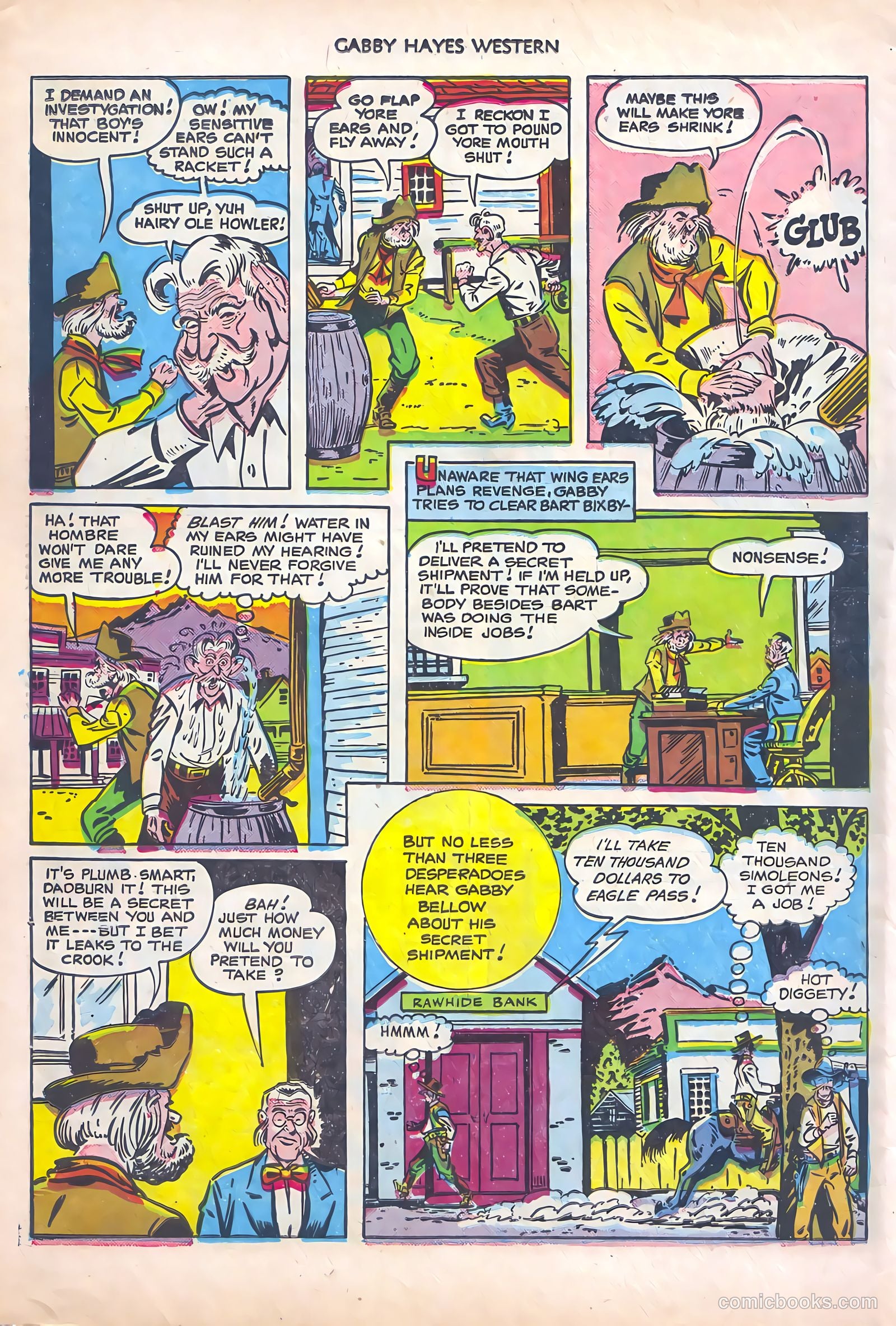 Gabby Hayes Western #26 (1951) — page 38 of 52