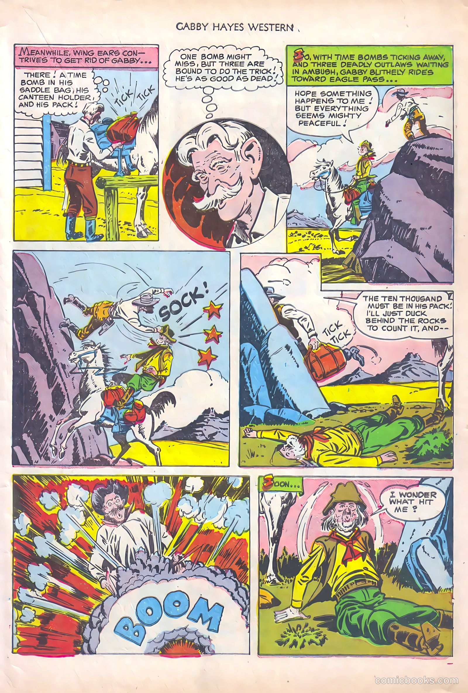Gabby Hayes Western #26 (1951) — page 39 of 52