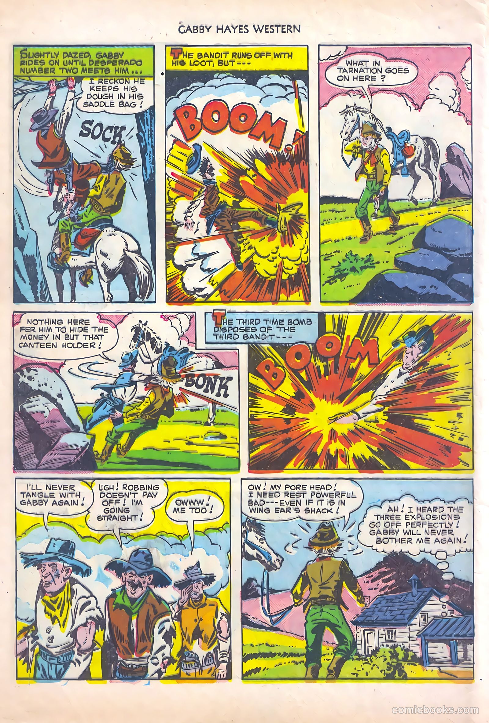Gabby Hayes Western #26 (1951) — page 40 of 52