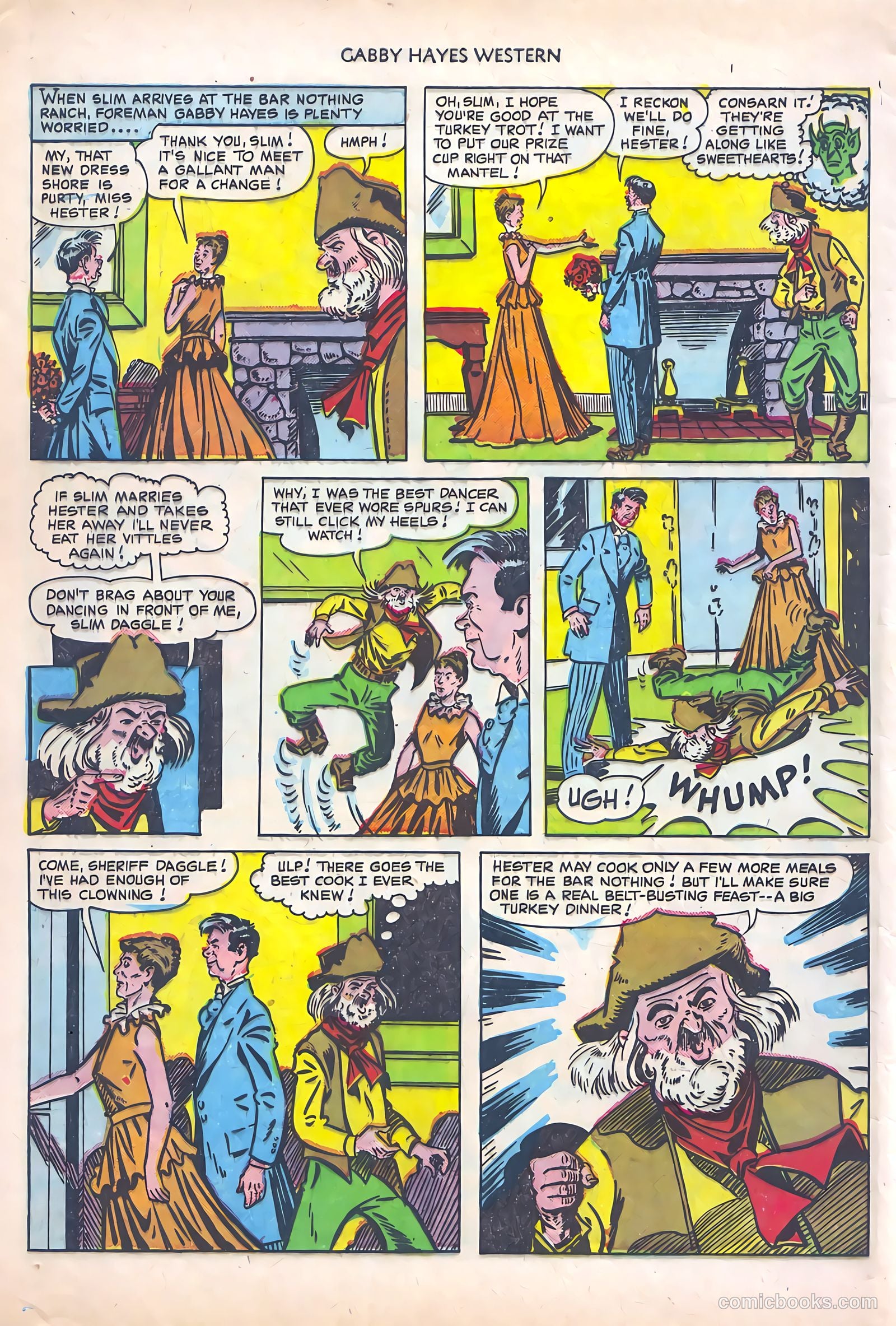 Gabby Hayes Western #26 (1951) — page 44 of 52