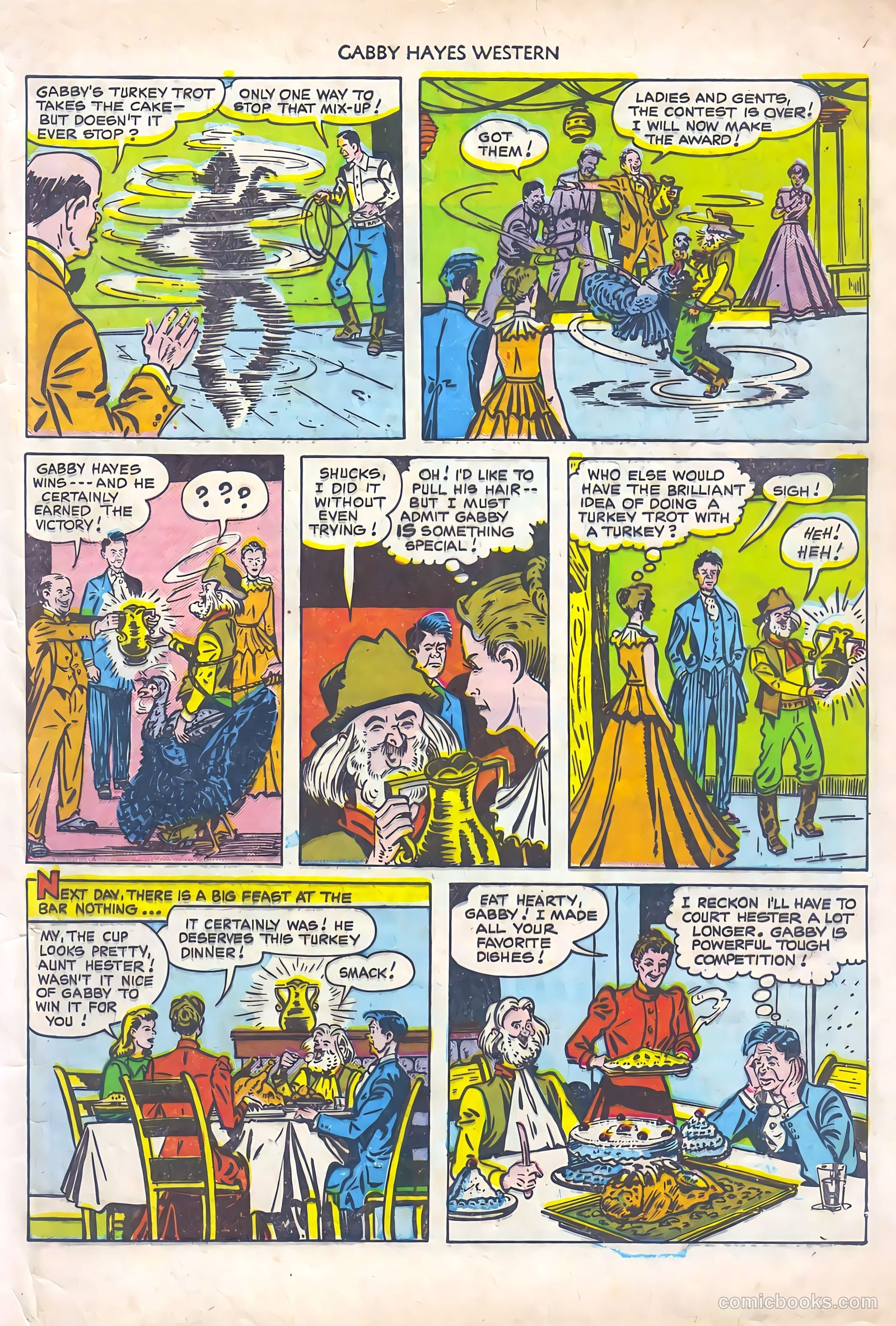 Gabby Hayes Western #26 (1951) — page 49 of 52