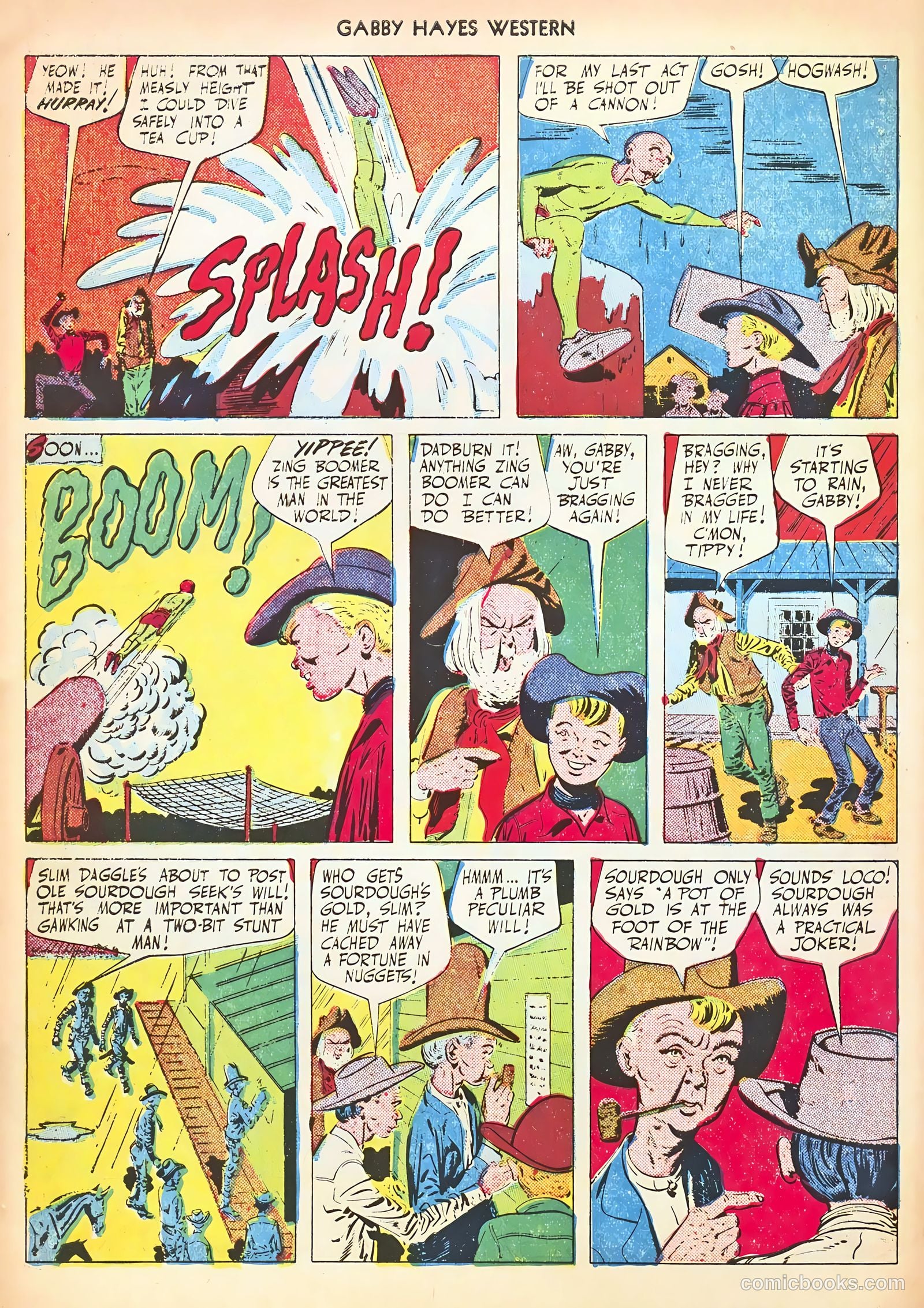 Gabby Hayes Western #27 (1951) — page 4 of 36