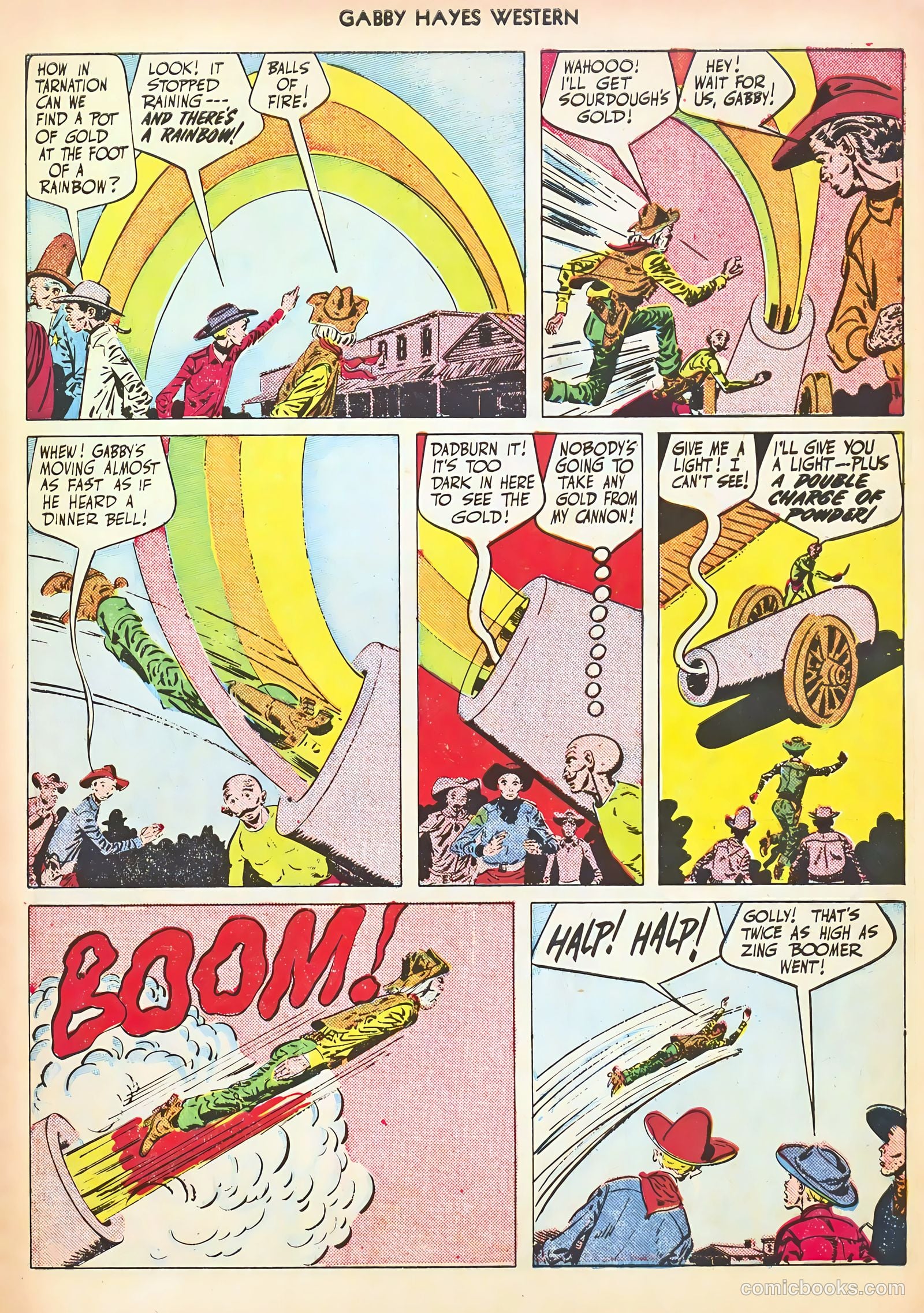 Gabby Hayes Western #27 (1951) — page 5 of 36