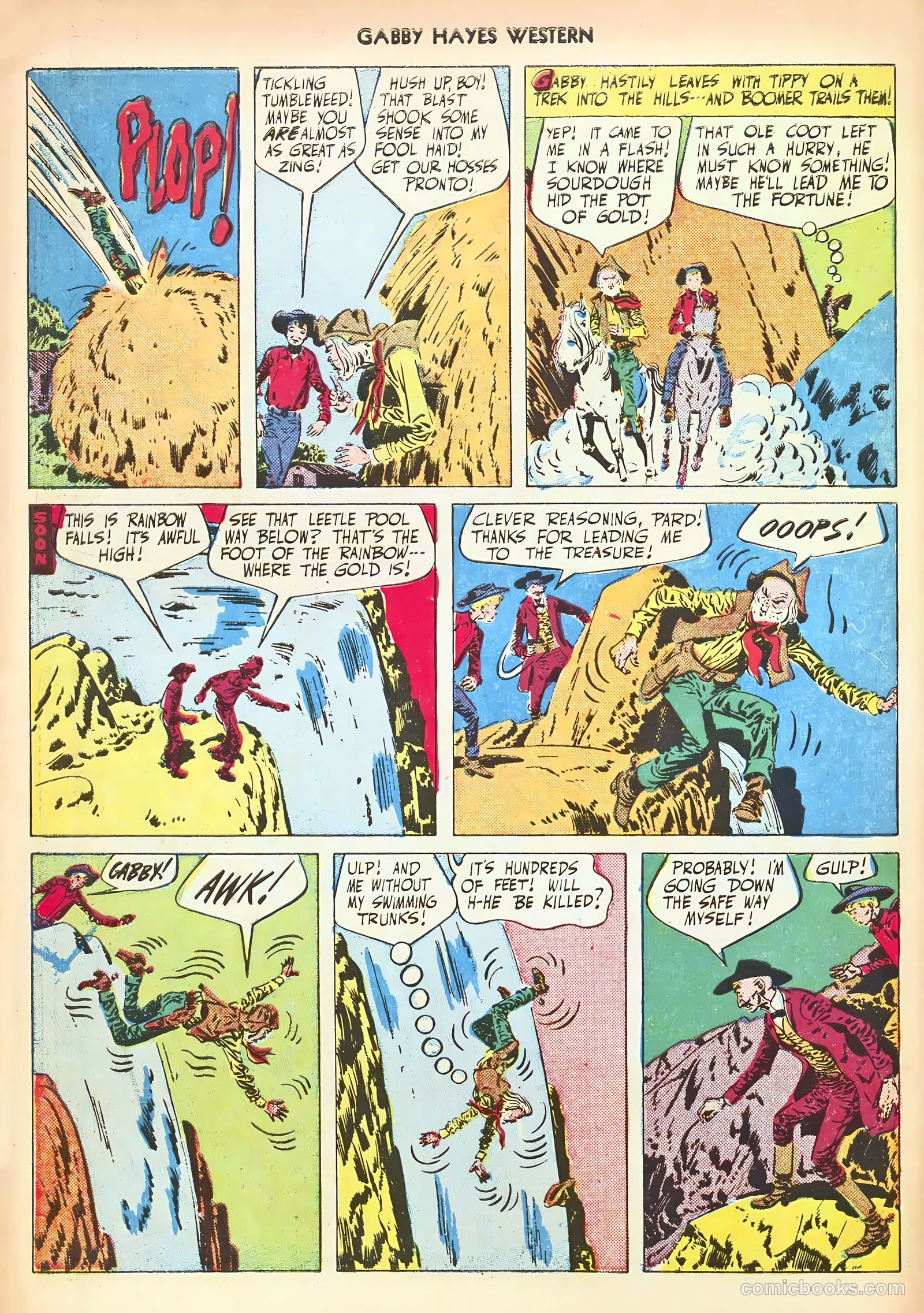 Gabby Hayes Western #27 (1951) — page 6 of 36