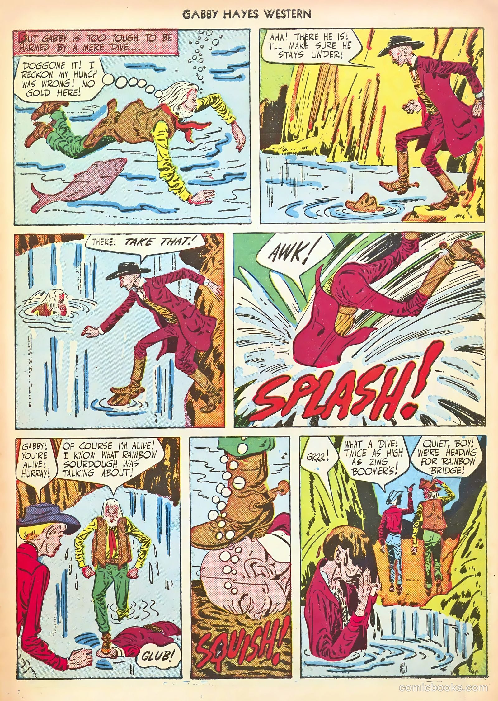 Gabby Hayes Western #27 (1951) — page 7 of 36