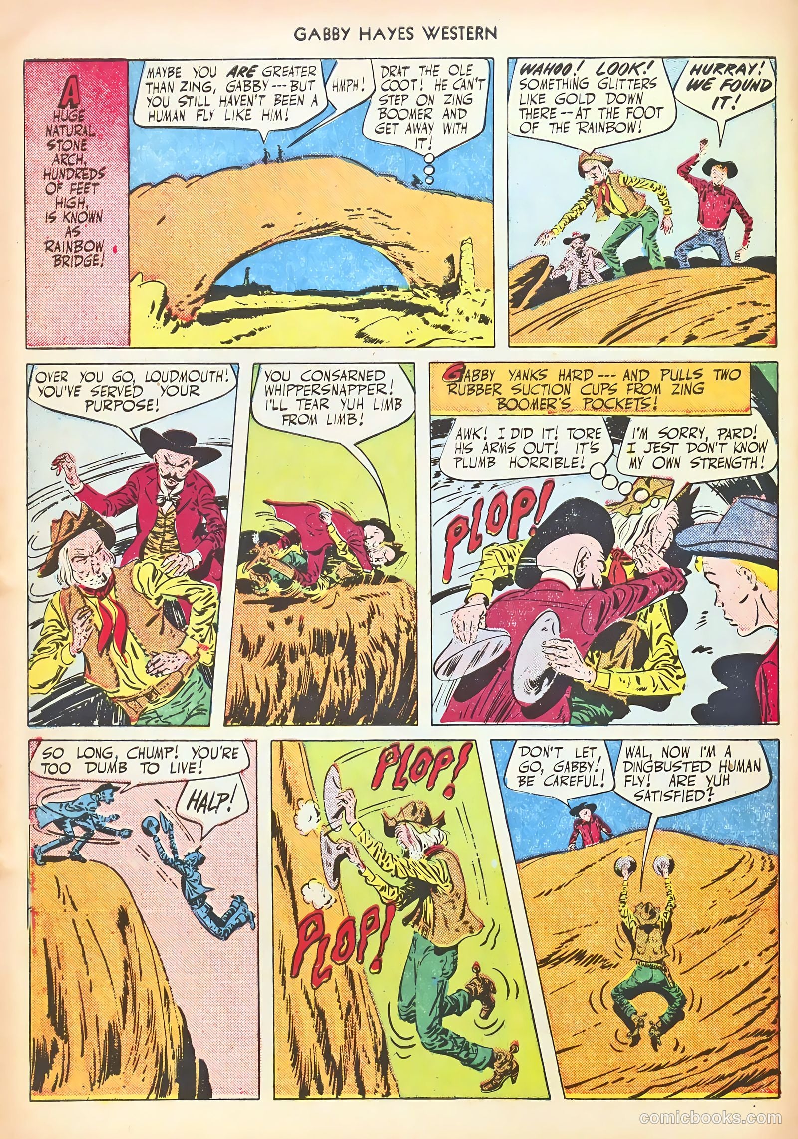 Gabby Hayes Western #27 (1951) — page 8 of 36