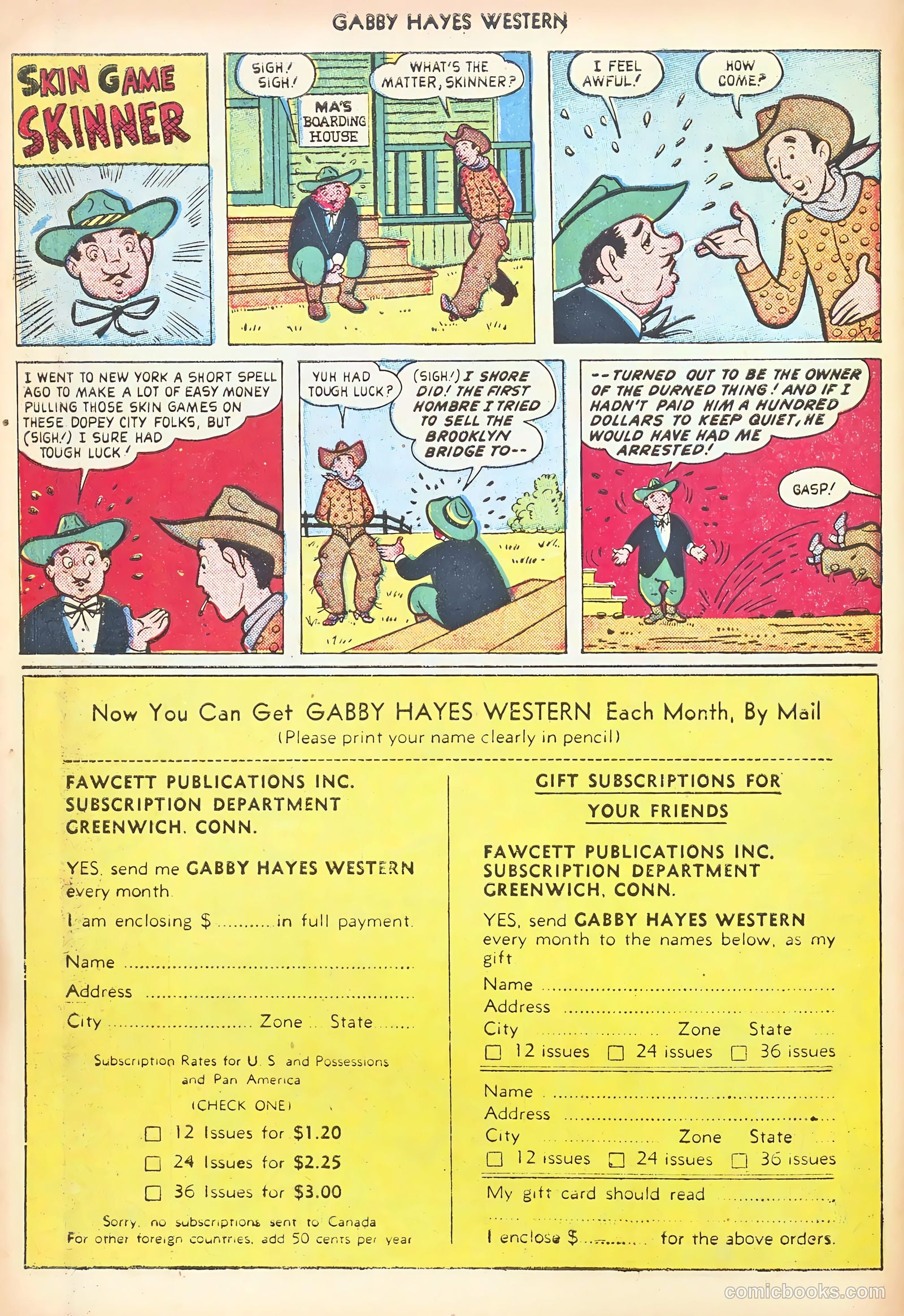 Gabby Hayes Western #27 (1951) — page 10 of 36