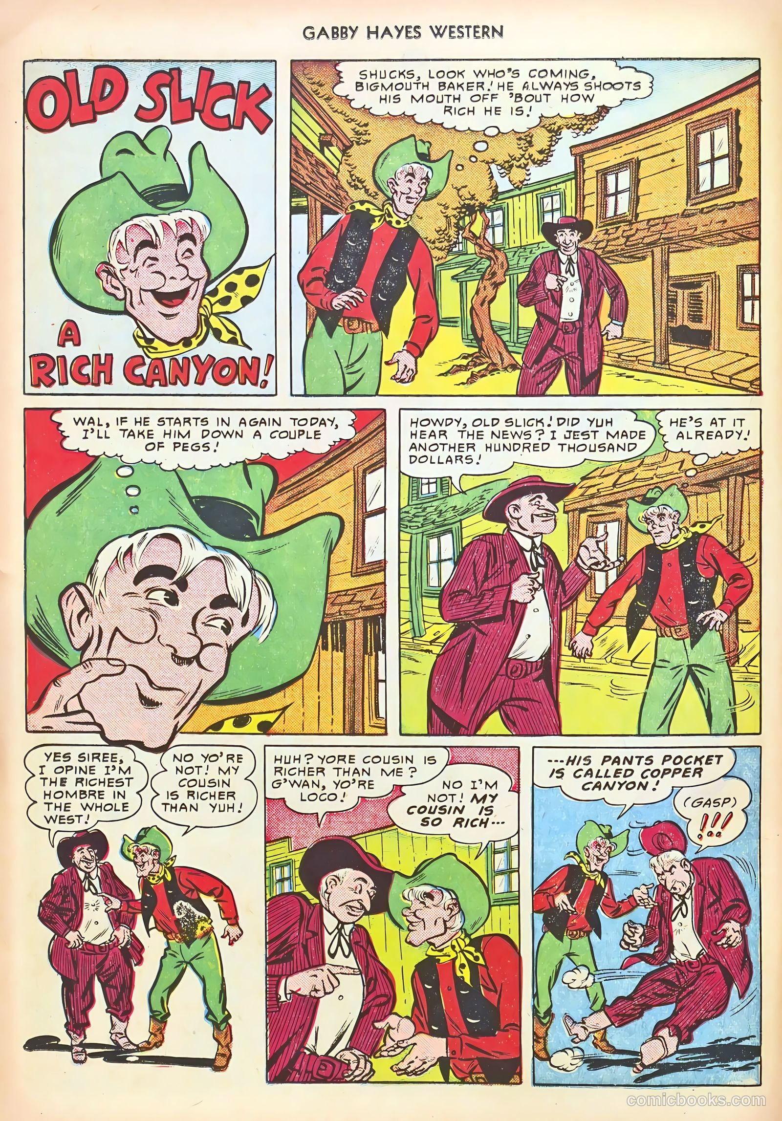 Gabby Hayes Western #27 (1951) — page 16 of 36