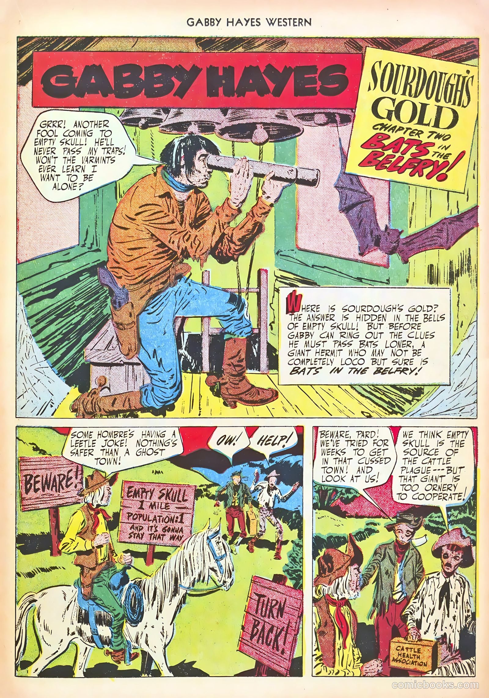 Gabby Hayes Western #27 (1951) — page 17 of 36