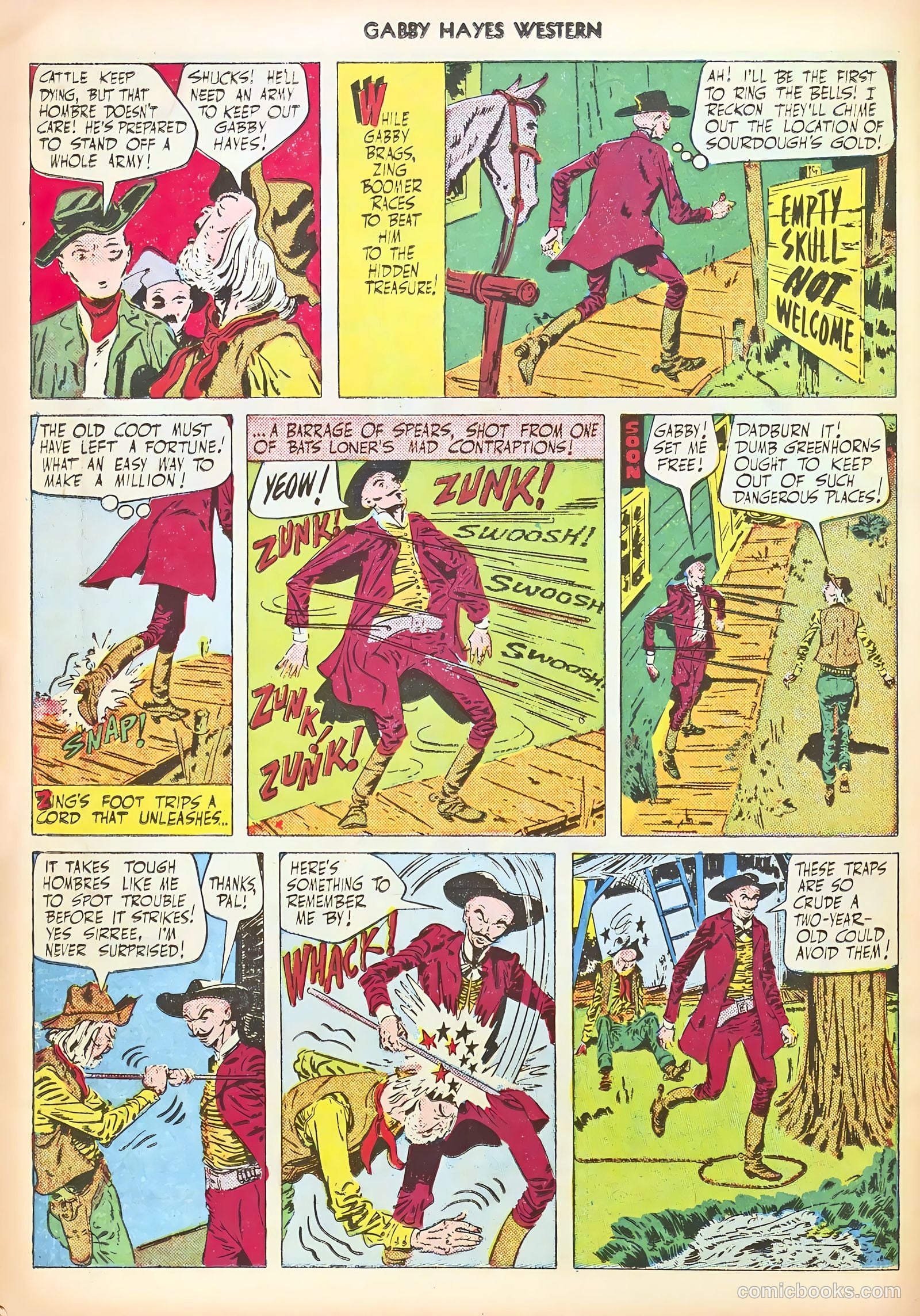 Gabby Hayes Western #27 (1951) — page 18 of 36