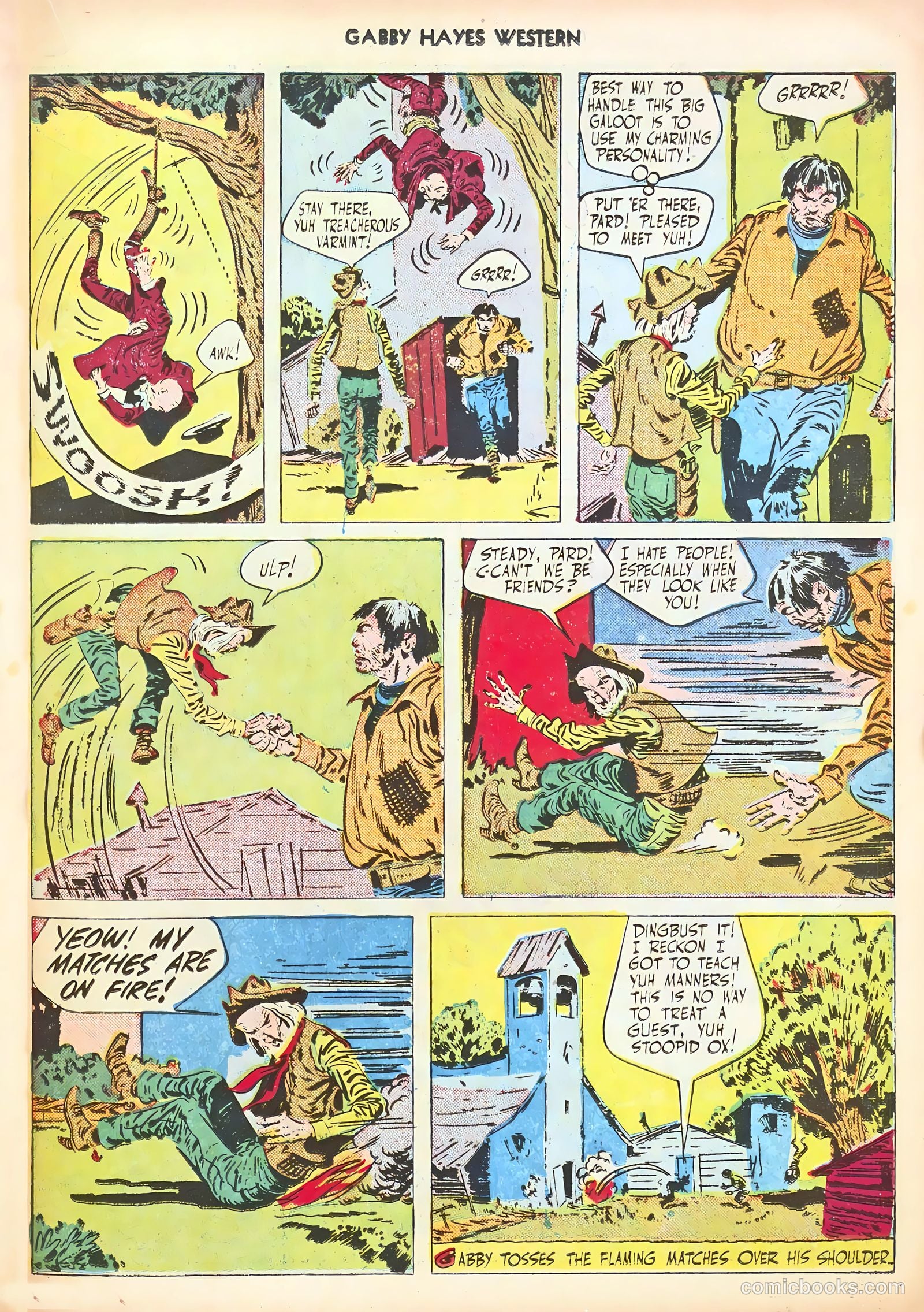 Gabby Hayes Western #27 (1951) — page 19 of 36