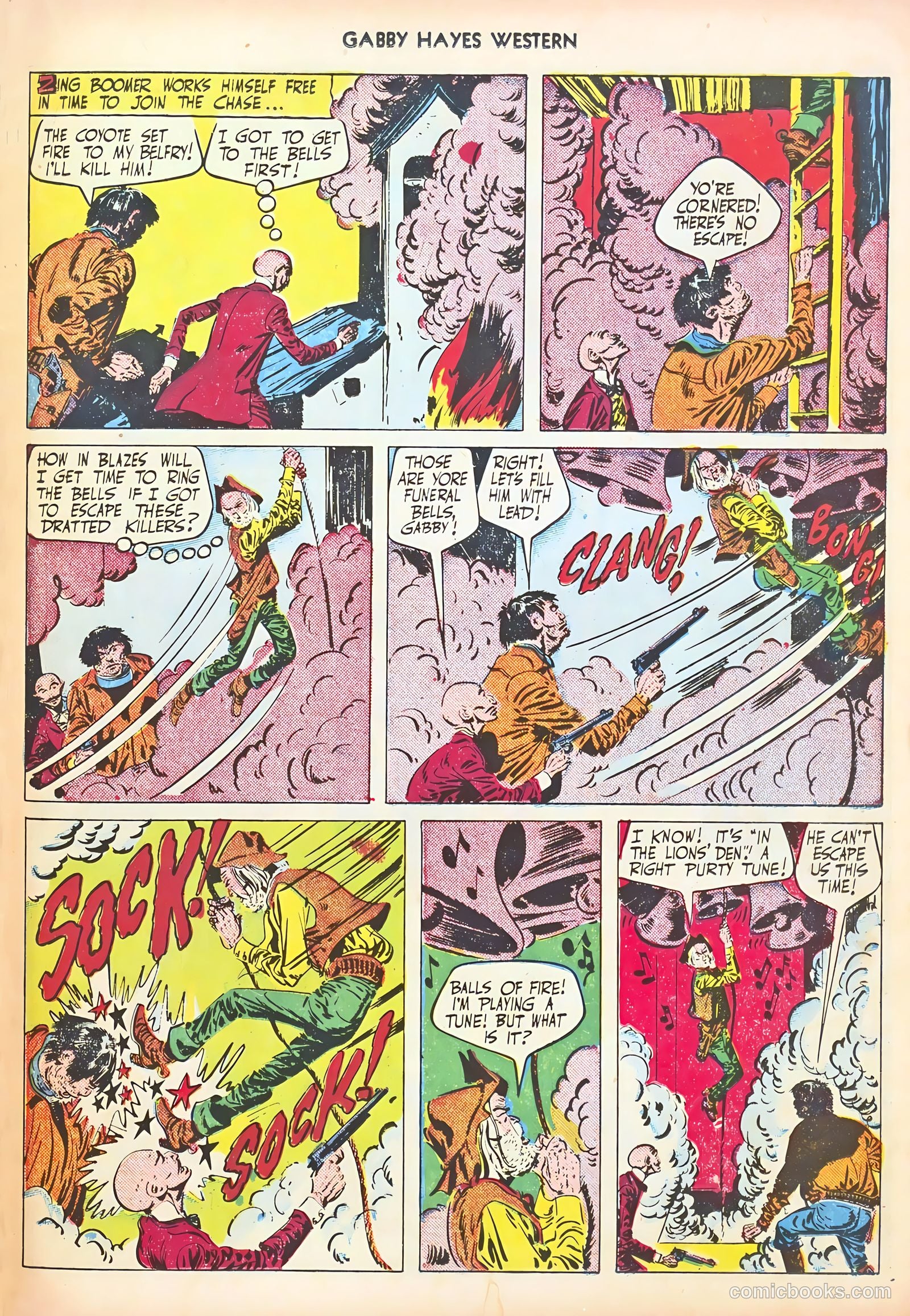 Gabby Hayes Western #27 (1951) — page 21 of 36