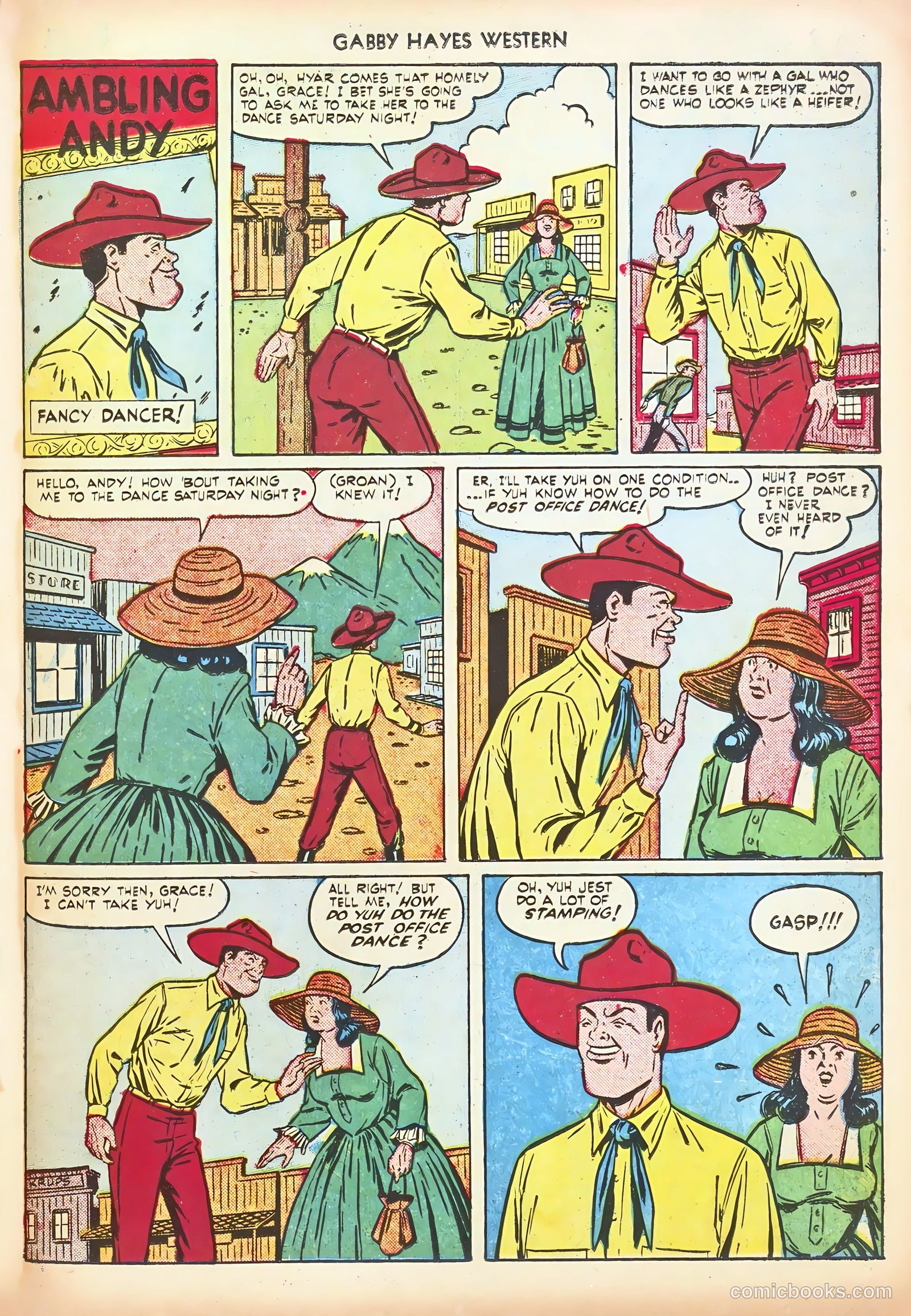 Gabby Hayes Western #27 (1951) — page 23 of 36