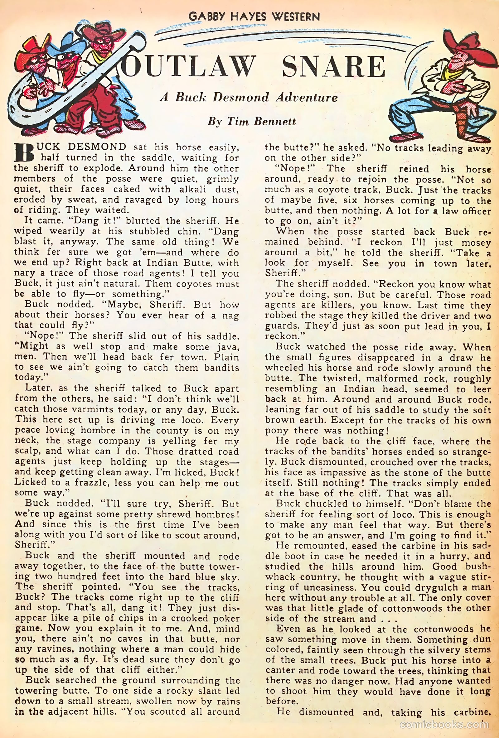Gabby Hayes Western #27 (1951) — page 24 of 36