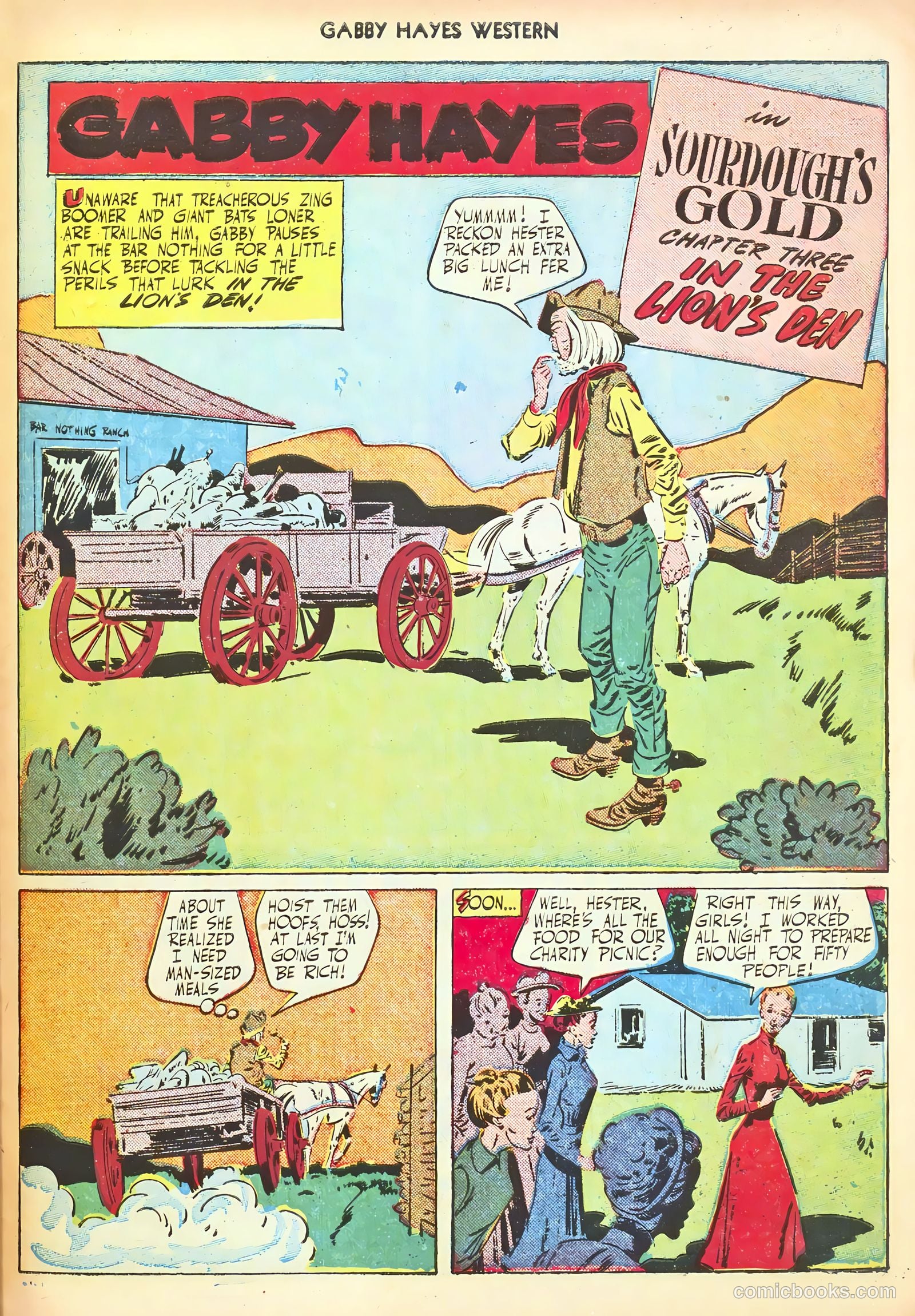 Gabby Hayes Western #27 (1951) — page 27 of 36