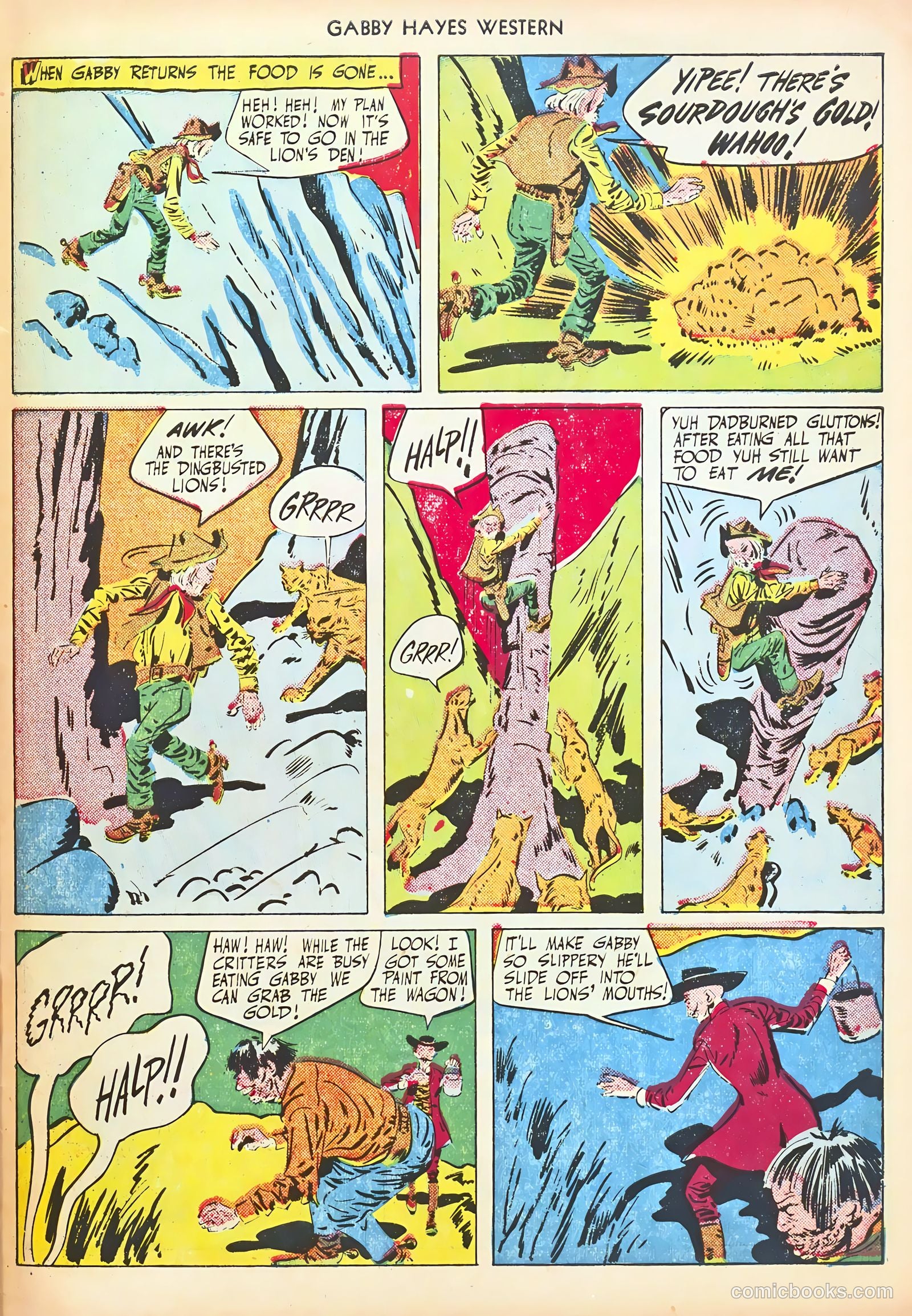 Gabby Hayes Western #27 (1951) — page 29 of 36