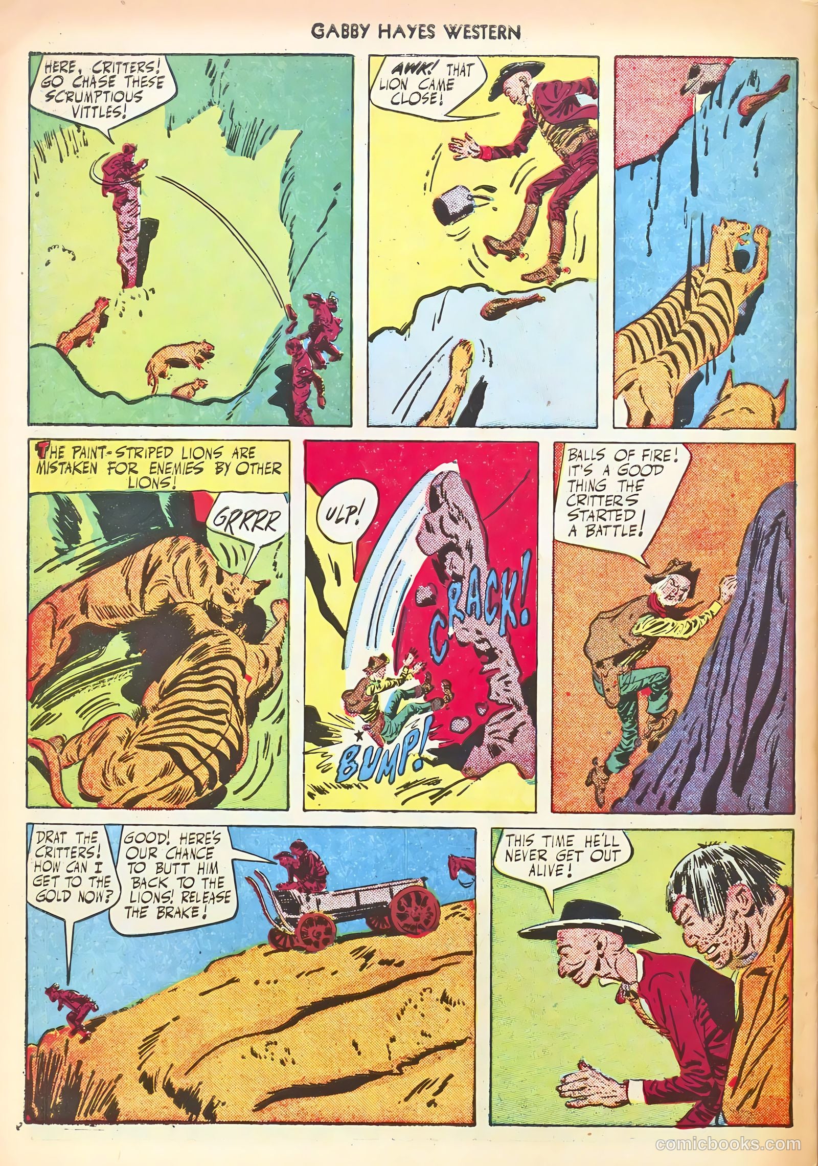 Gabby Hayes Western #27 (1951) — page 30 of 36