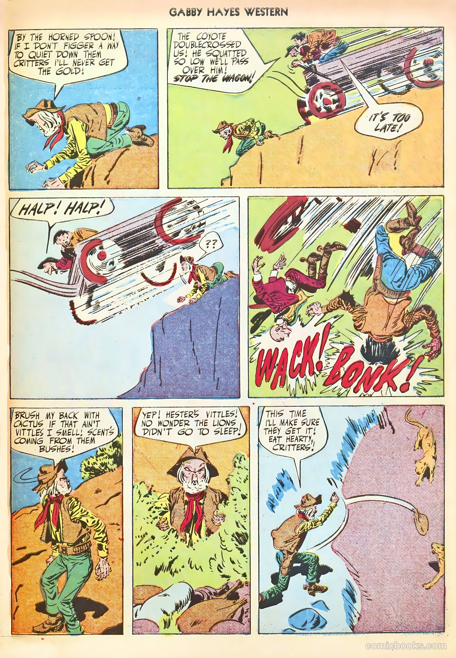 Gabby Hayes Western #27 (1951) — page 31 of 36