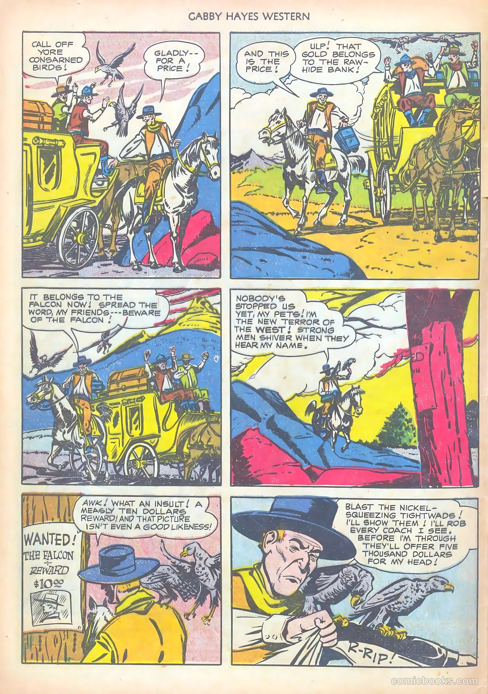 Gabby Hayes Western #28 (1951) — page 4 of 52