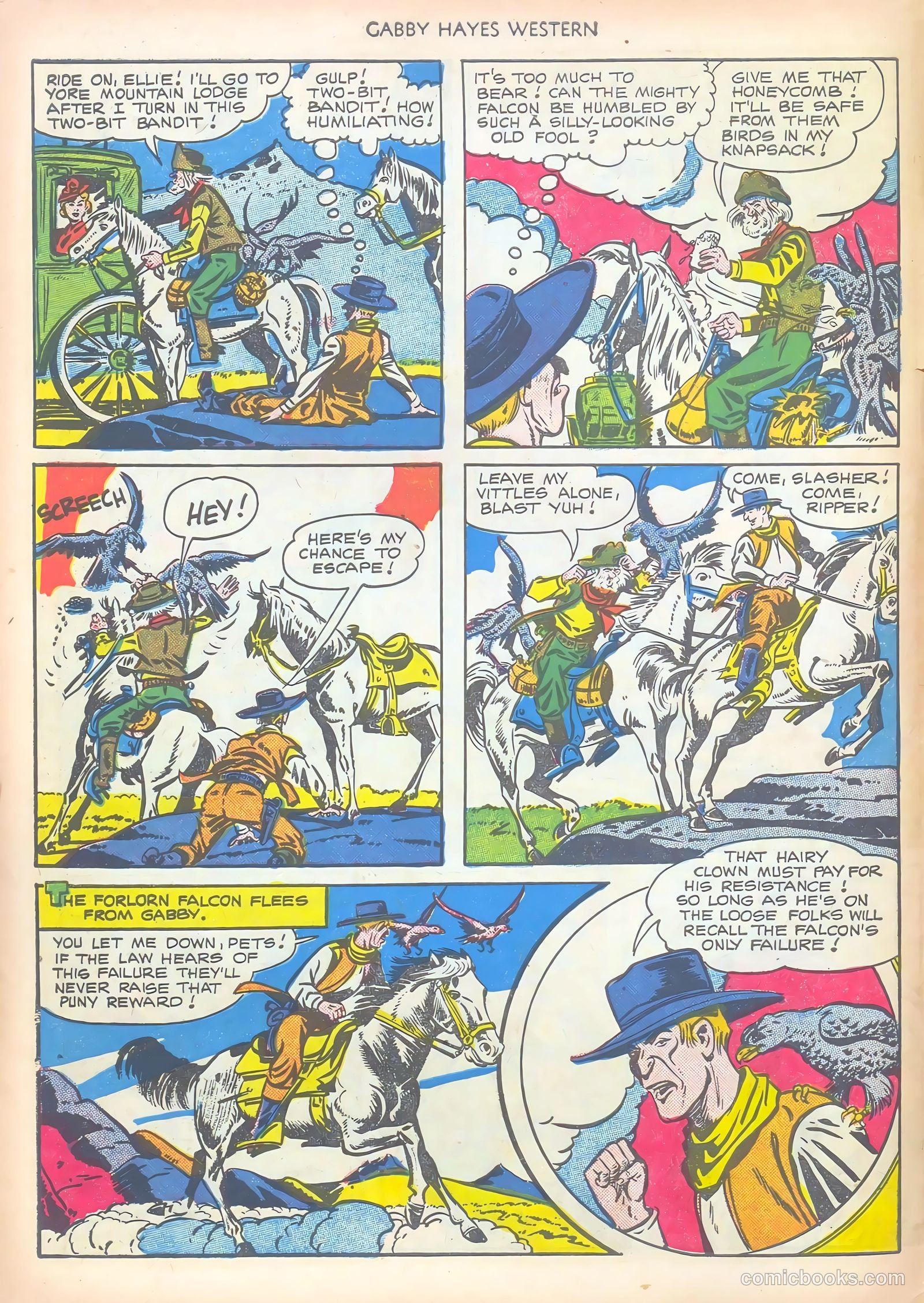 Gabby Hayes Western #28 (1951) — page 6 of 52