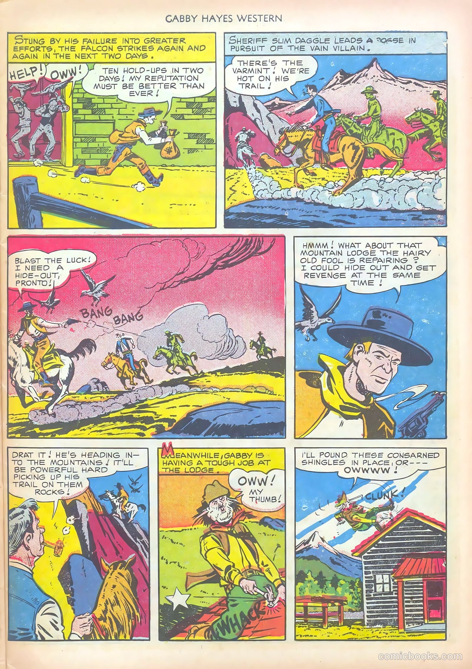 Gabby Hayes Western #28 (1951) — page 7 of 52
