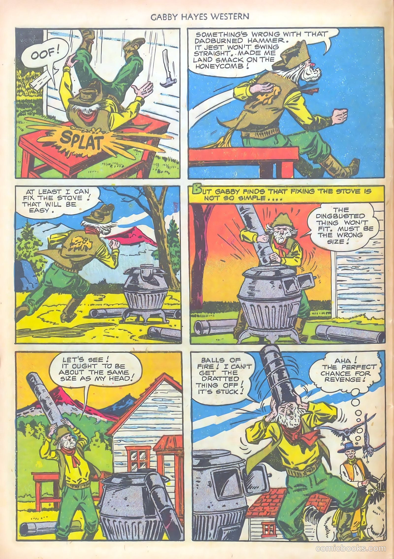 Gabby Hayes Western #28 (1951) — page 8 of 52
