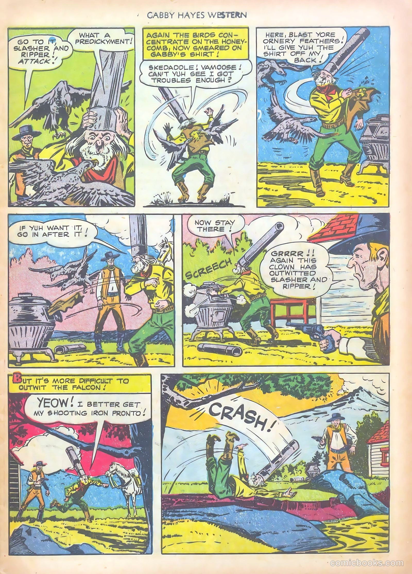 Gabby Hayes Western #28 (1951) — page 9 of 52